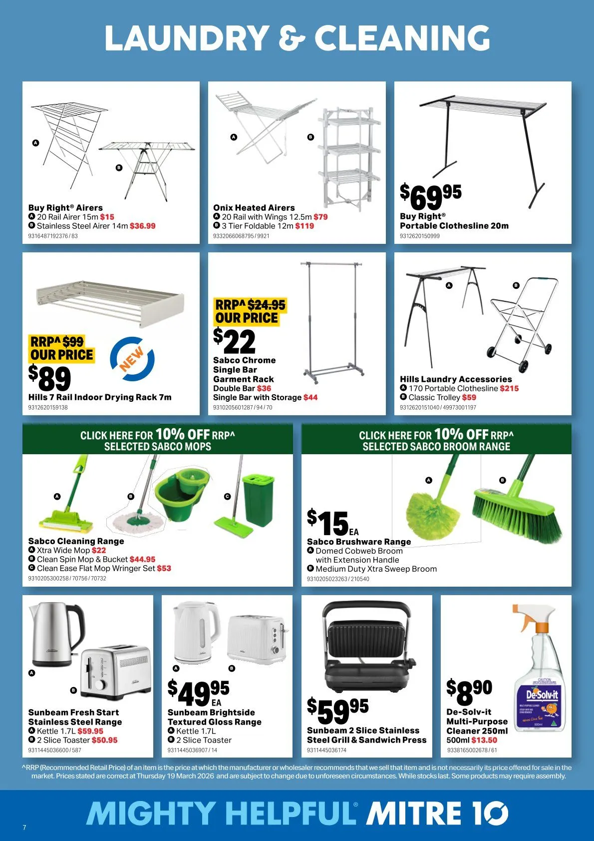 Mitre 10 - Catalogue valid from 29 April to 17 May 2026 - page 7