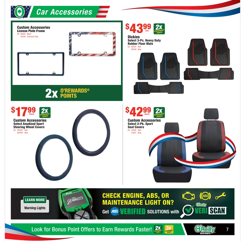 Weekly ad O'Reilly Auto Parts Sales from June 24 to July 26 2026 - Page 7