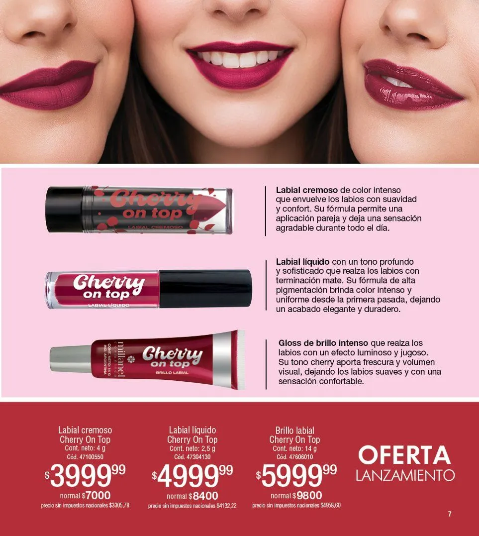 Ofertas de Ofertas Millanel  22 de junio al 20 de julio 2026 - Página 7 del catálogo