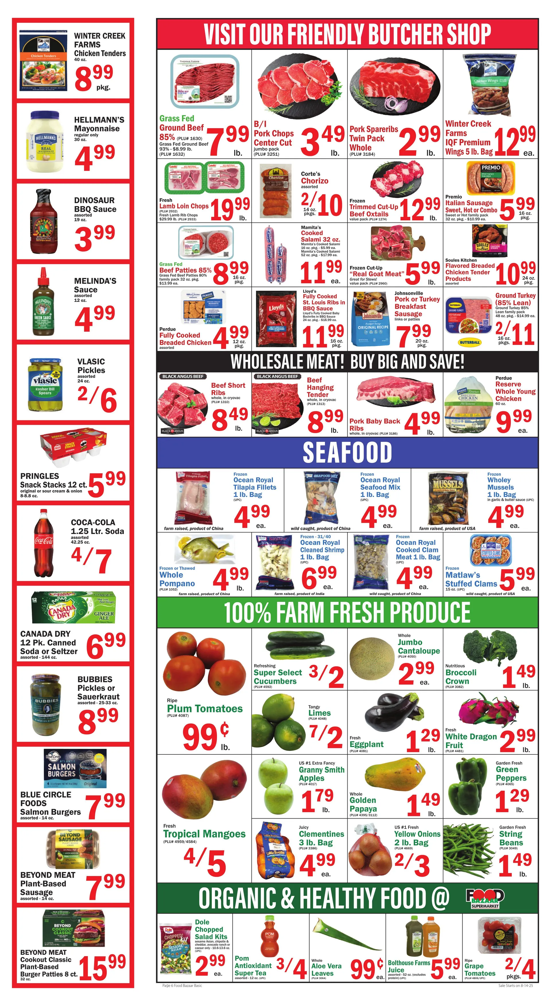 Weekly ad Food Bazaar Sales from August 14 to August 20 2025 - Page 6