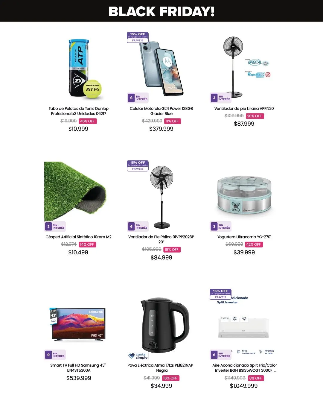 Ofertas de Fravega Black Friday Ofertas! 26 de noviembre al 4 de diciembre 2024 - Página 4 del catálogo