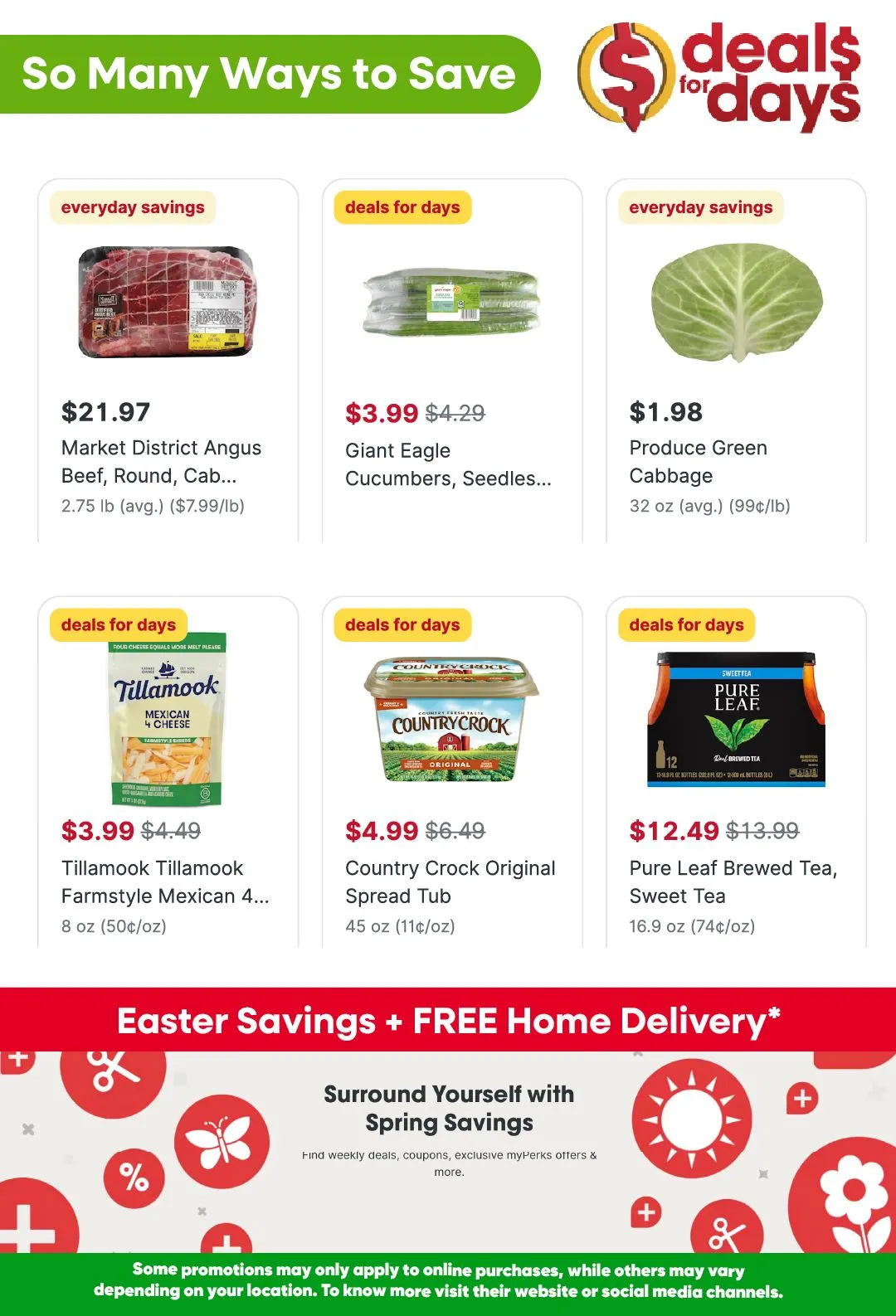 Weekly ad Giant Eagle Weekly Ad from April 9 to April 23 2025 - Page 7