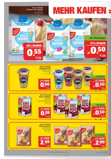 Aktueller Prospekt von MARKTKAUF von 22. Juni bis 28. Juni 2025 - Prospekt seite 6