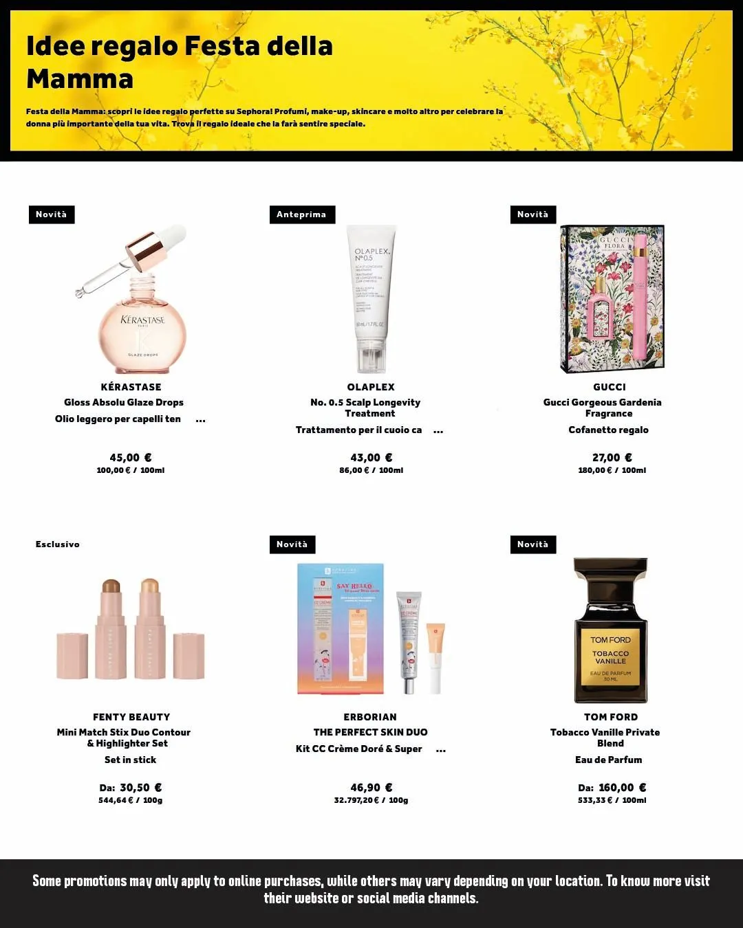 Sephora Annuncio settimanale da 23 aprile a 11 maggio di 2025 - Pagina del volantino 6