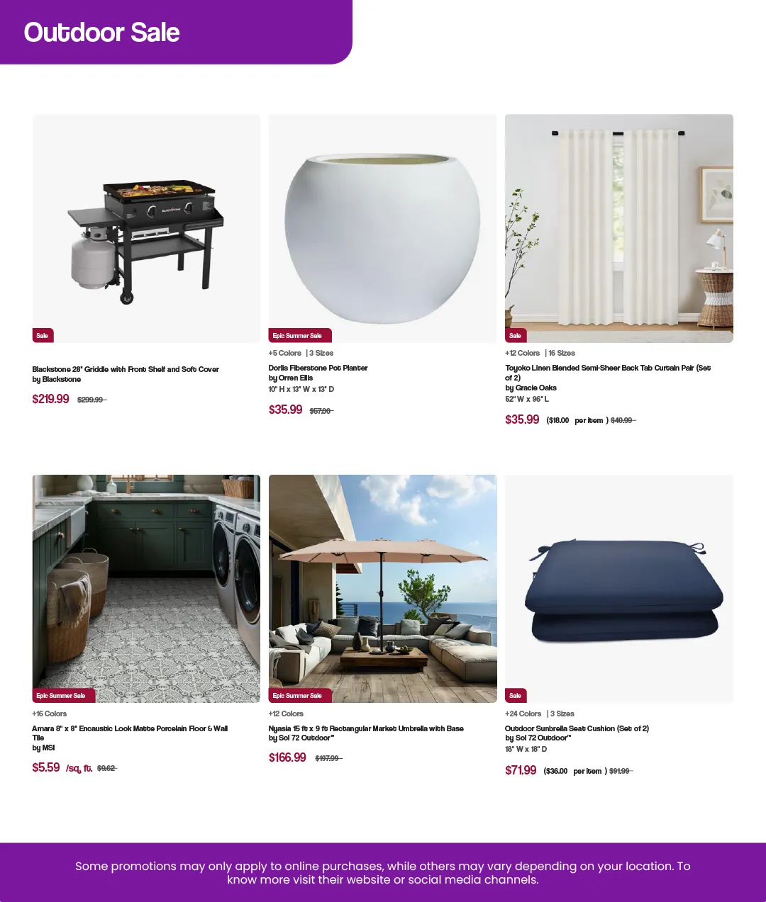 Weekly ad Wayfair Big Discounts from June 13 to July 1 2025 - Page 6