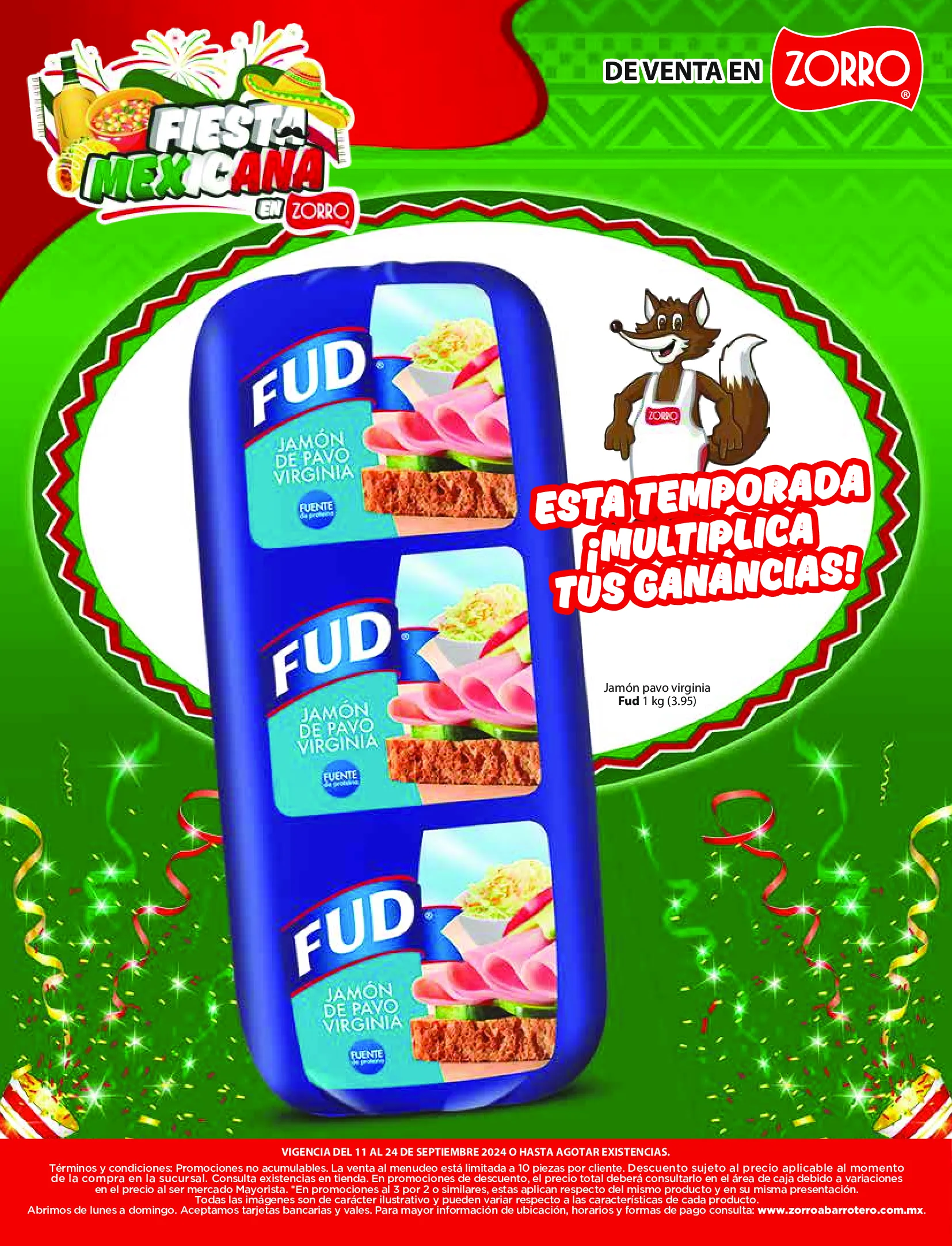 Catálogo de Oferta actual: Zorro 11 de septiembre al 24 de septiembre 2024 - Pagina 24