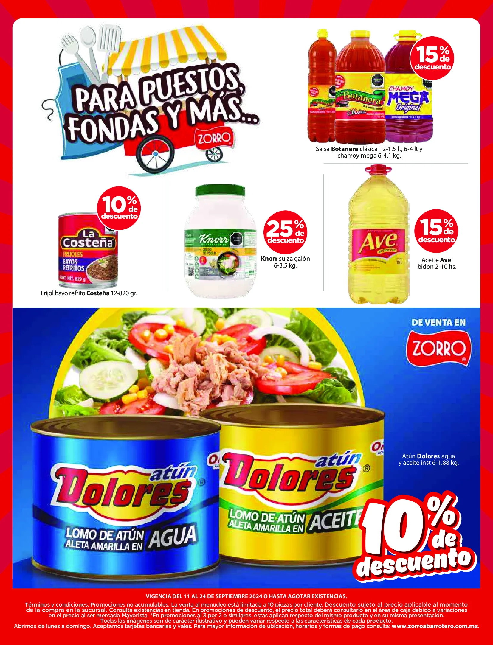 Catálogo de Oferta actual: Zorro 11 de septiembre al 24 de septiembre 2024 - Pagina 22