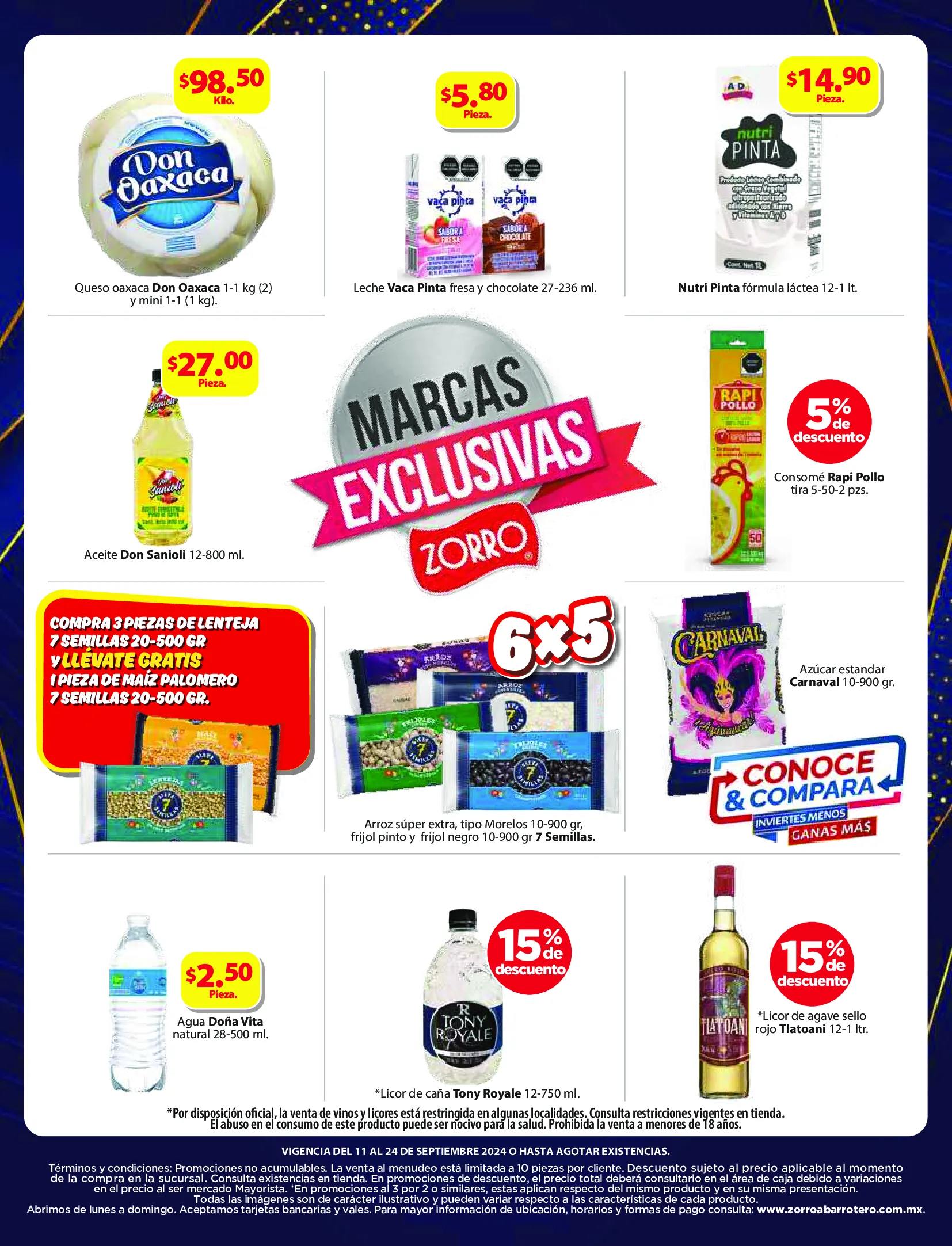 Catálogo de Oferta actual: Zorro 11 de septiembre al 24 de septiembre 2024 - Pagina 13