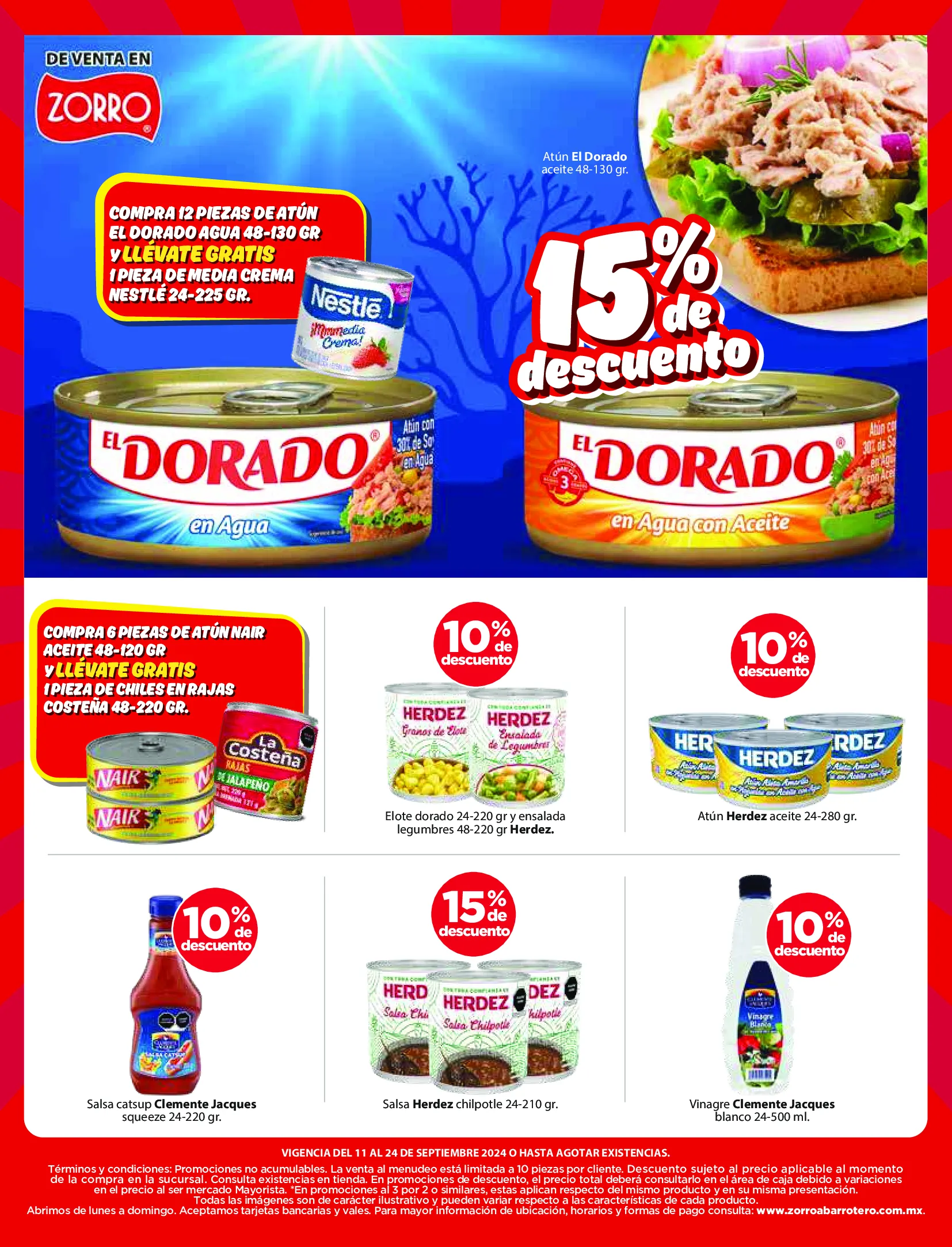 Catálogo de Oferta actual: Zorro 11 de septiembre al 24 de septiembre 2024 - Pagina 15