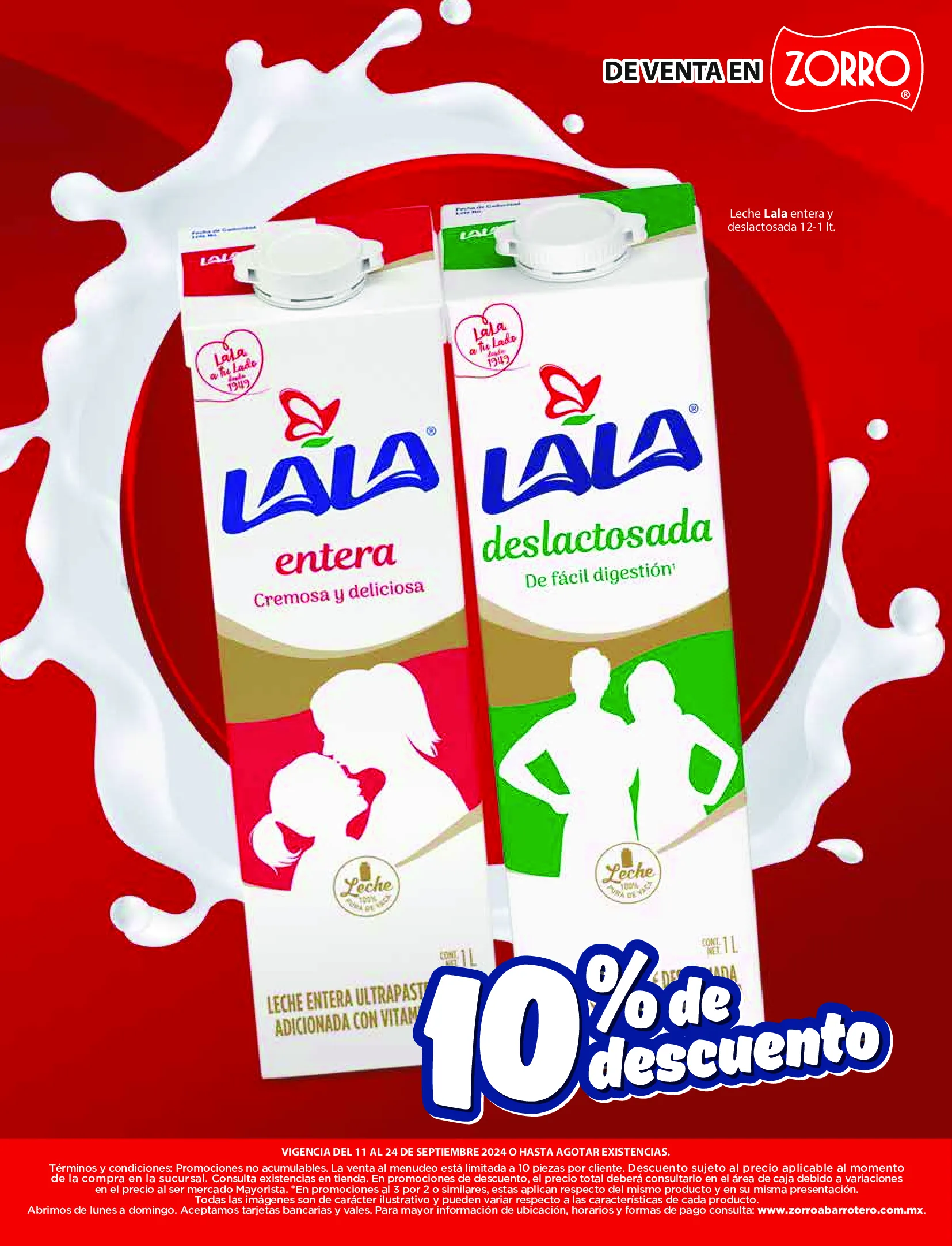 Catálogo de Oferta actual: Zorro 11 de septiembre al 24 de septiembre 2024 - Pagina 11