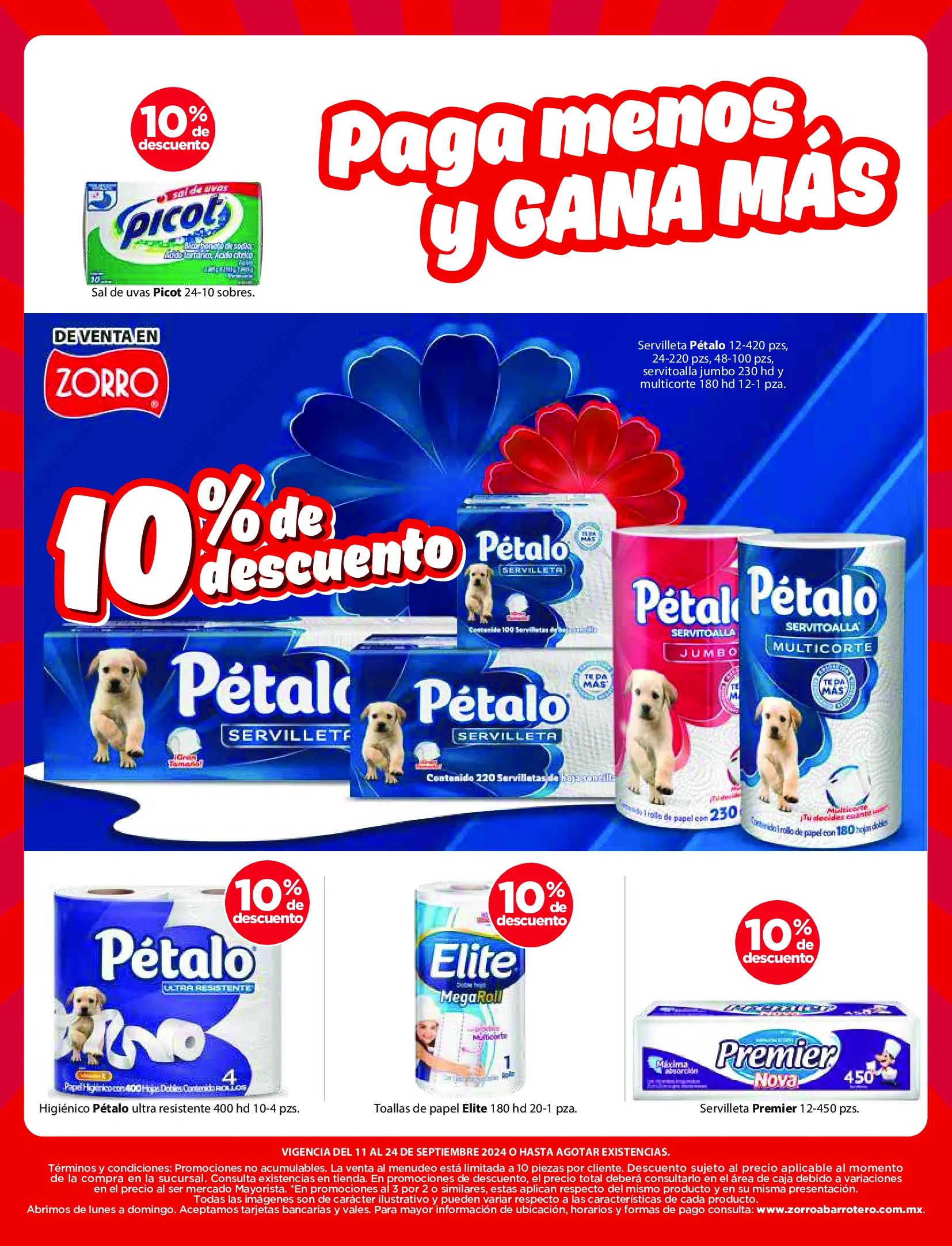 Catálogo de Oferta actual: Zorro 11 de septiembre al 24 de septiembre 2024 - Pagina 17