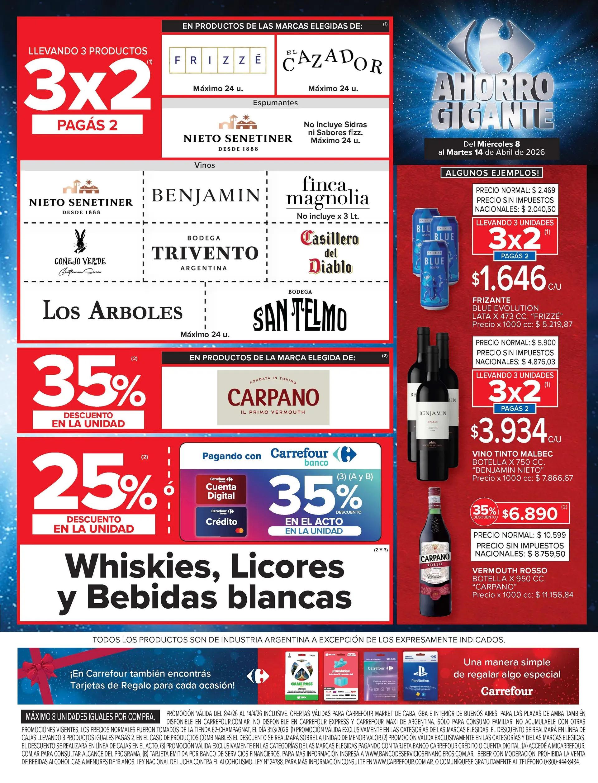 Ofertas de Ofertas Carrefour Market 8 de abril al 14 de abril 2026 - Página 15 del catálogo