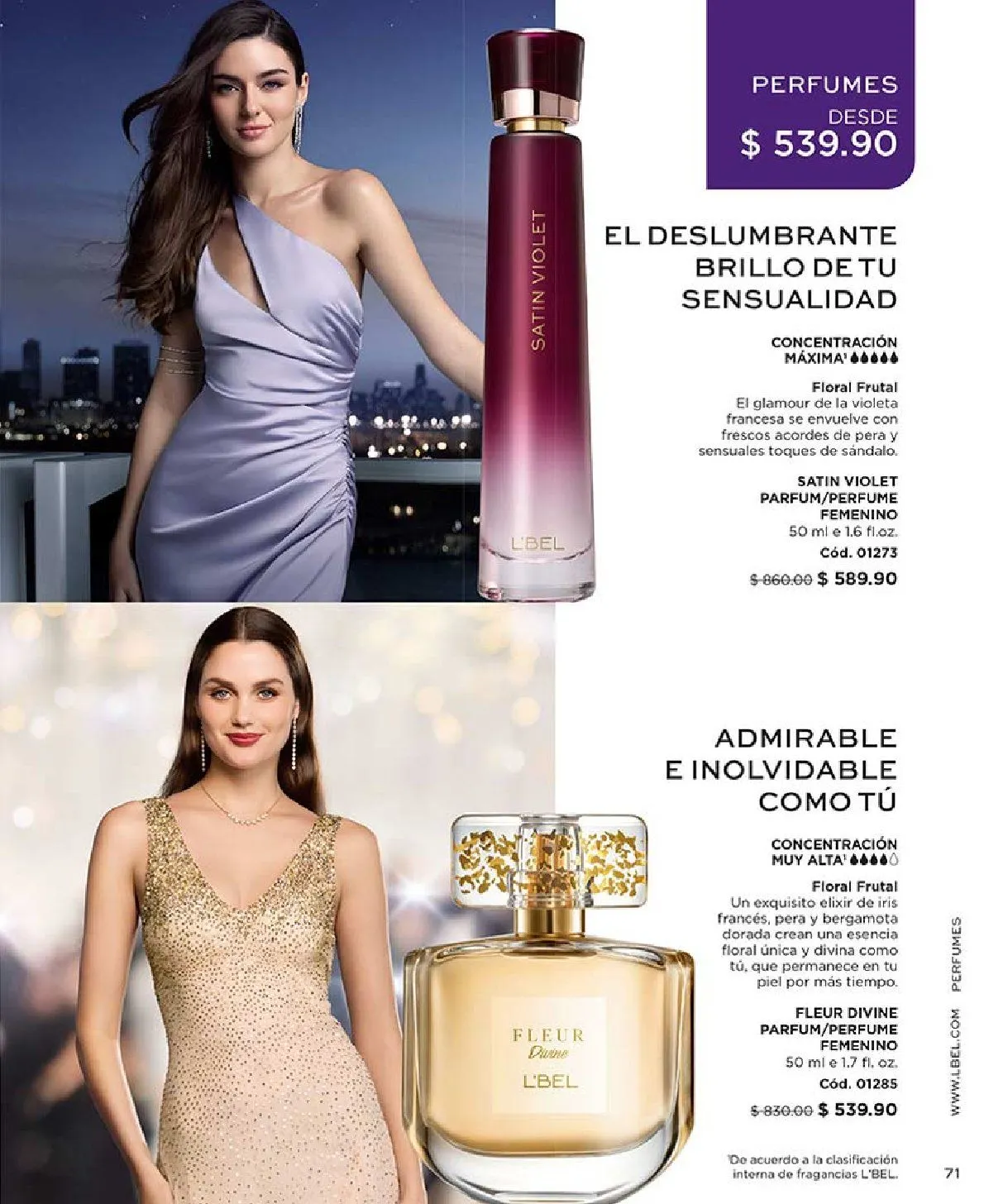 Catálogo de  L'Bel catálogos y ofertas 2 de marzo al 31 de marzo 2026 - Pagina 71