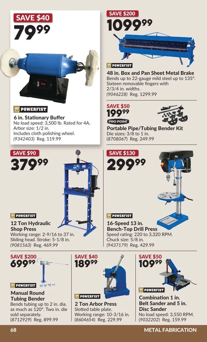 Princess Auto Sales from April 7 to April 19 2026 - flyer page 71