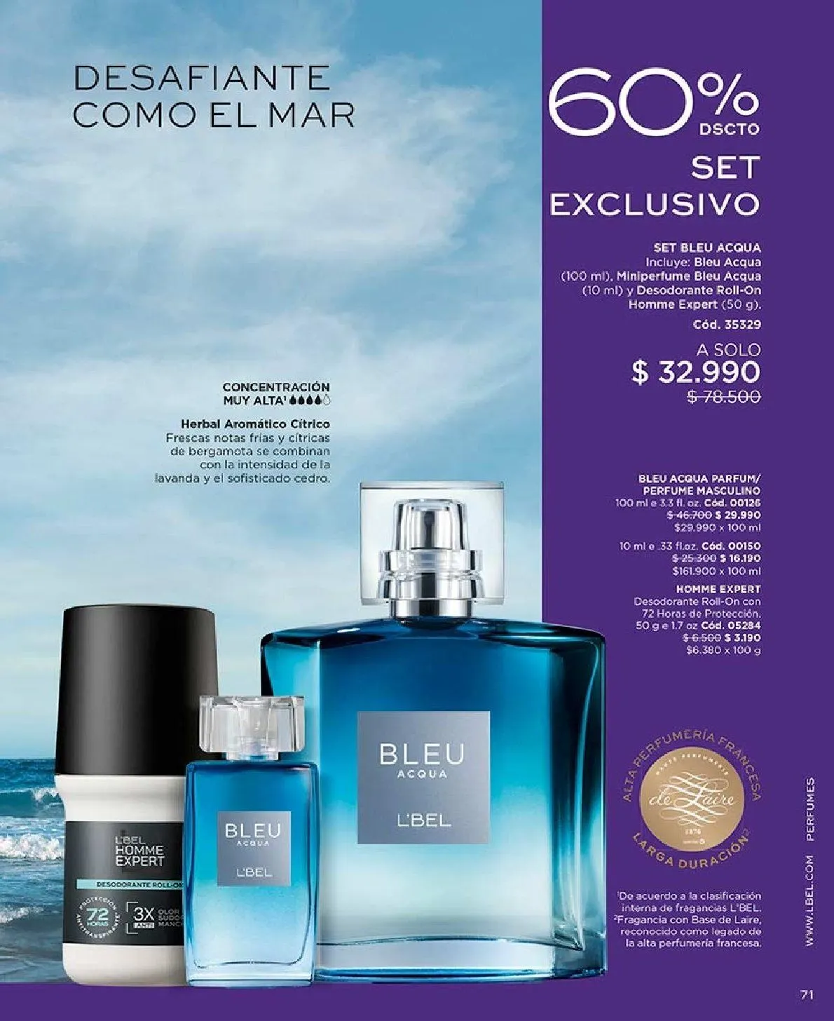 Catálogo de L'Bel Ofertas 17 de julio al 31 de julio 2026 - Página 71