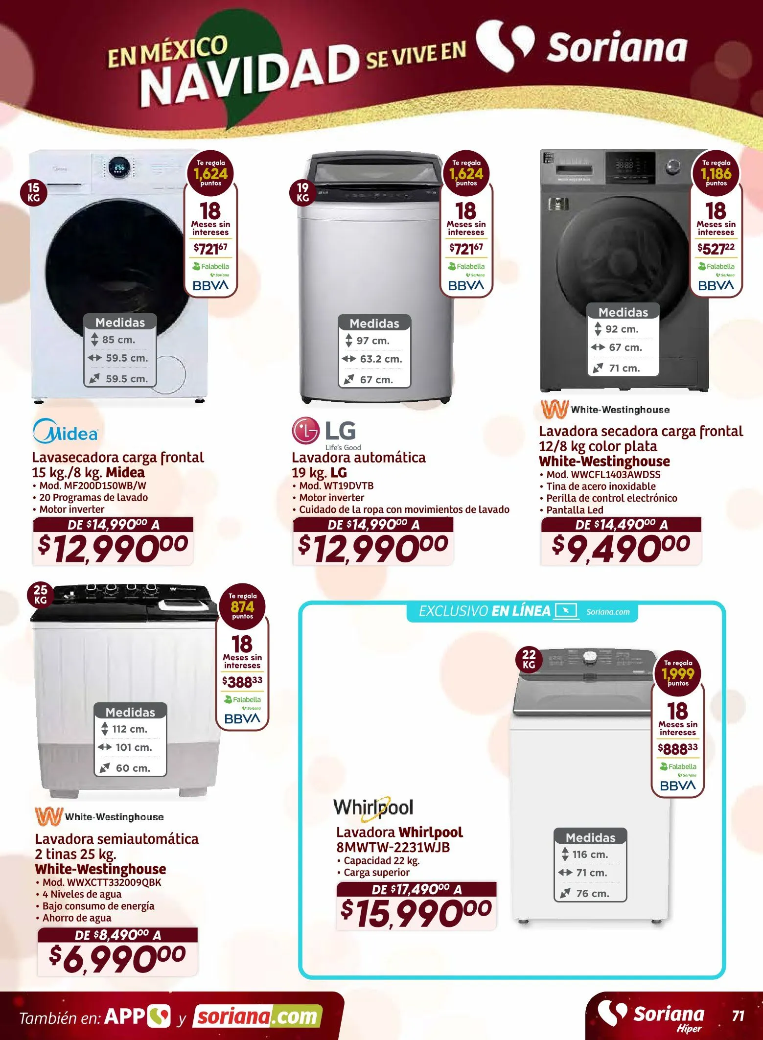 Catálogo de Soriana Ofertas 11 de diciembre al 31 de diciembre 2025 - Pagina 71