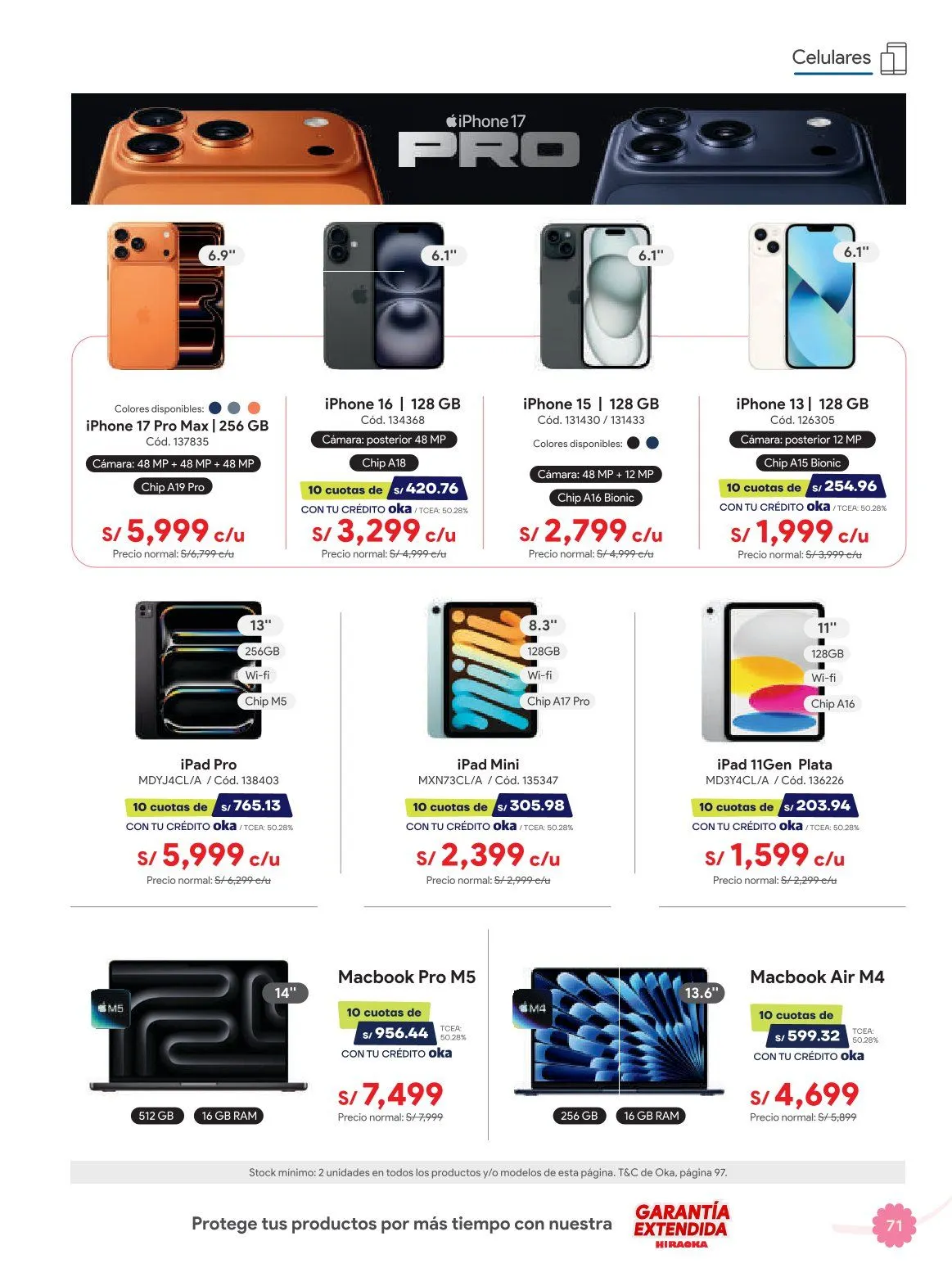 Catalogo de Hiraoka Ofertas 25 de abril al 17 de mayo 2026 - Pag 71