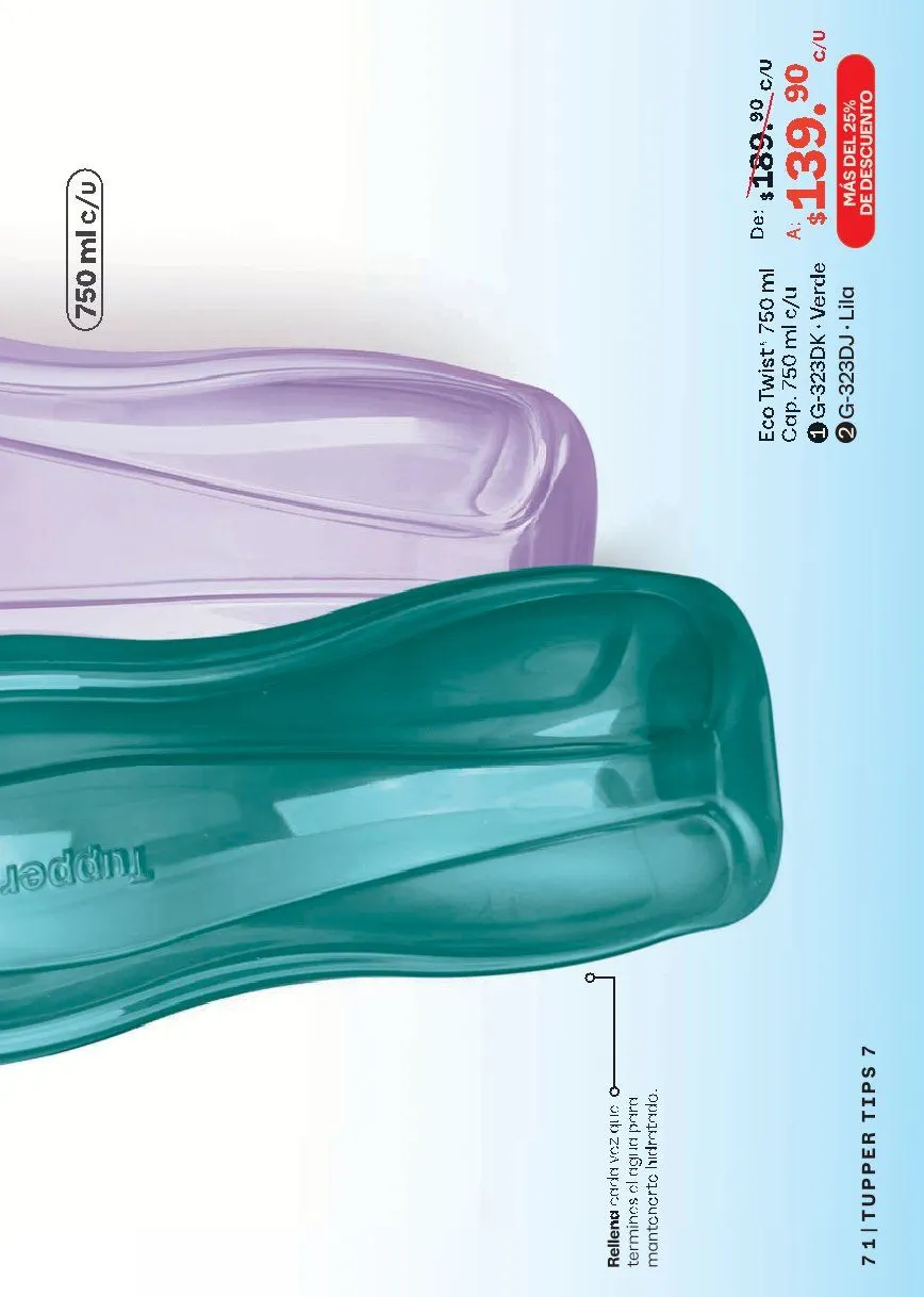 Catálogo de Tupperware Ofertas 15 de junio al 12 de julio 2026 - Pagina 71