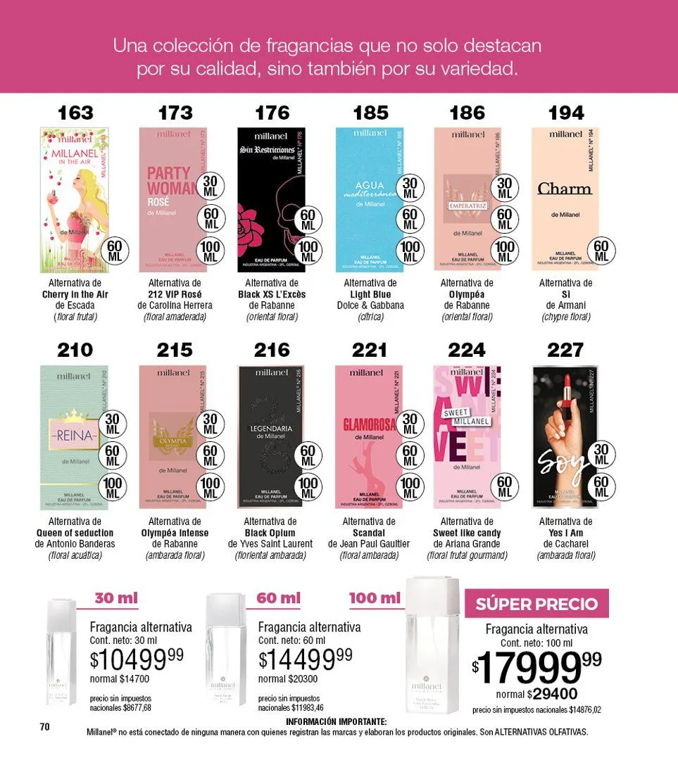 Ofertas de Millanel Ofertas 10 de noviembre al 7 de diciembre 2025 - Página 72 del catálogo