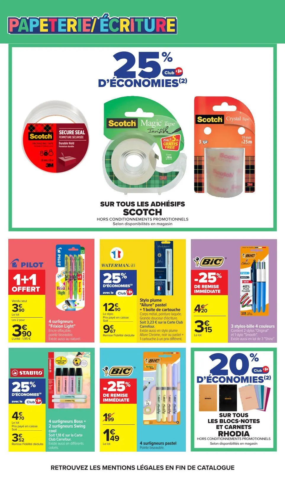  Catalogues Carrefour du 28 juillet au 10 août 2026 - Catalogue page 72