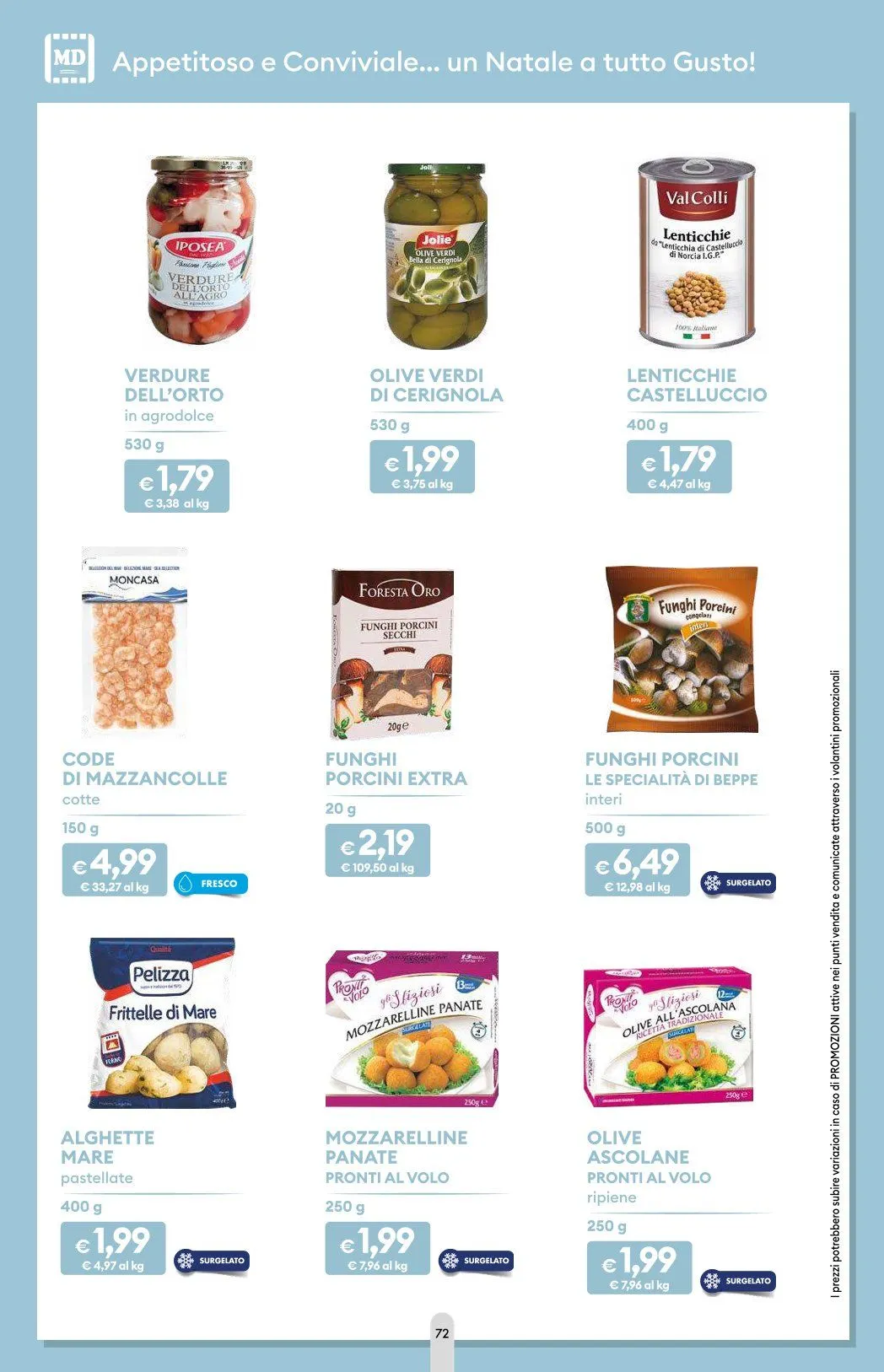 MD Discount Volantino  da 15 dicembre a 31 dicembre di 2025 - Pagina del volantino 72