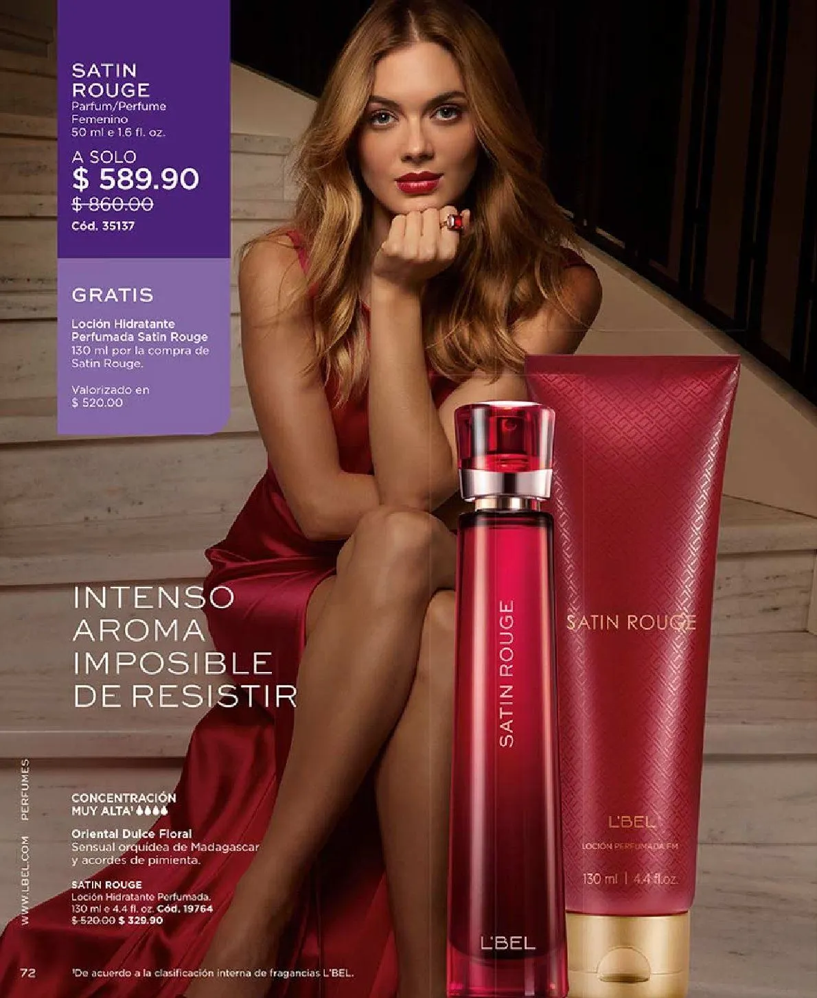 Catálogo de  L'Bel catálogos y ofertas 2 de marzo al 31 de marzo 2026 - Pagina 72