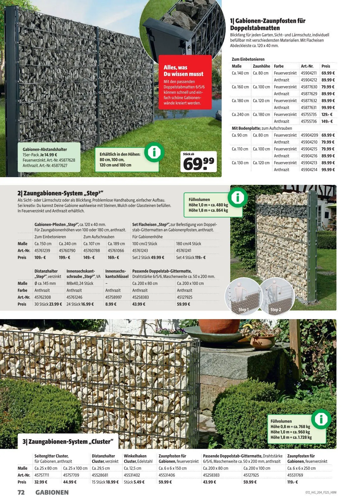 Hagebau Prospekt von 21. Mai bis 31. Dezember 2025 - Prospekt seite 72