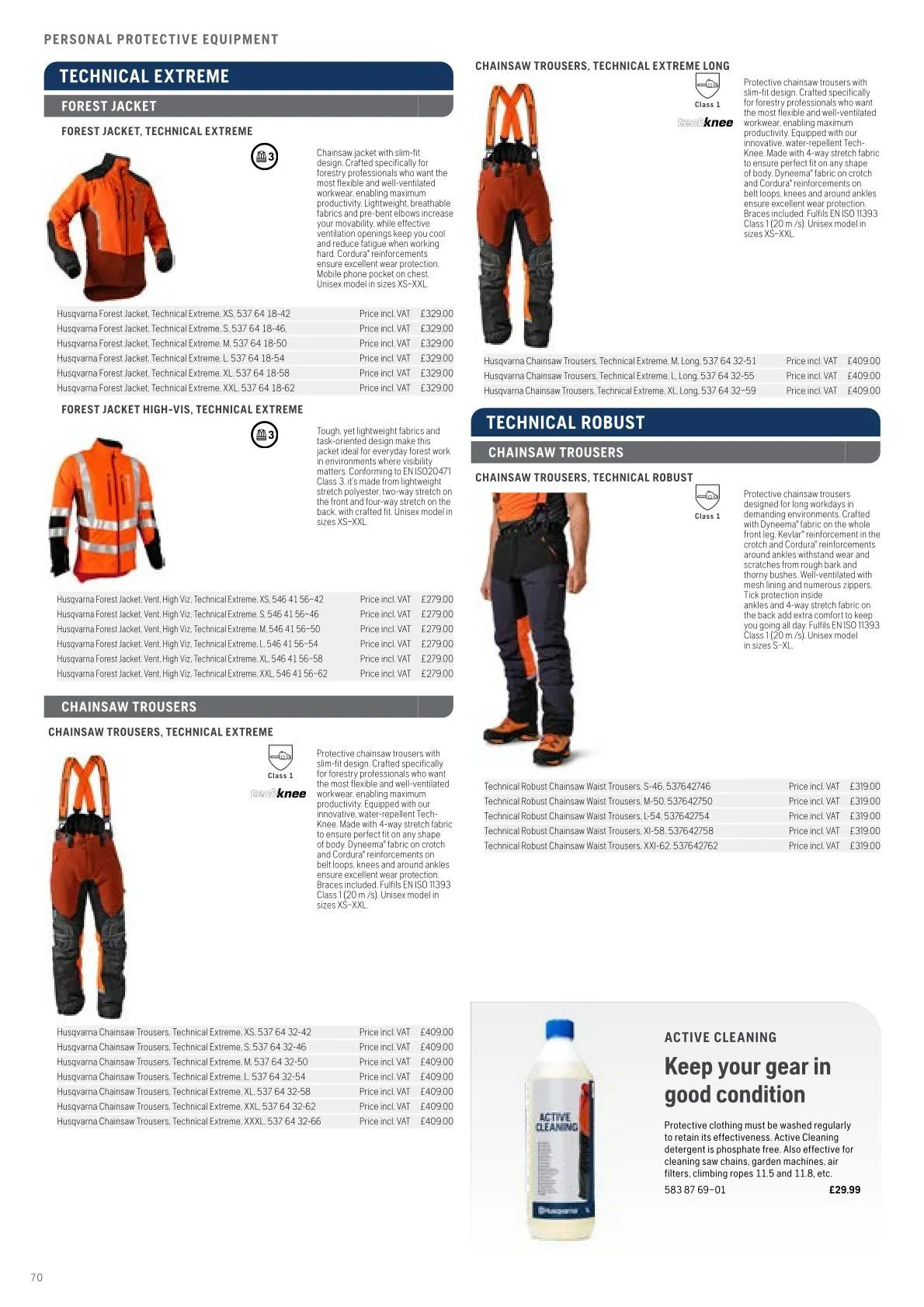 Husqvarna catalogues  von 13. Februar bis 28. Februar 2026 - Flugblätt seite  72