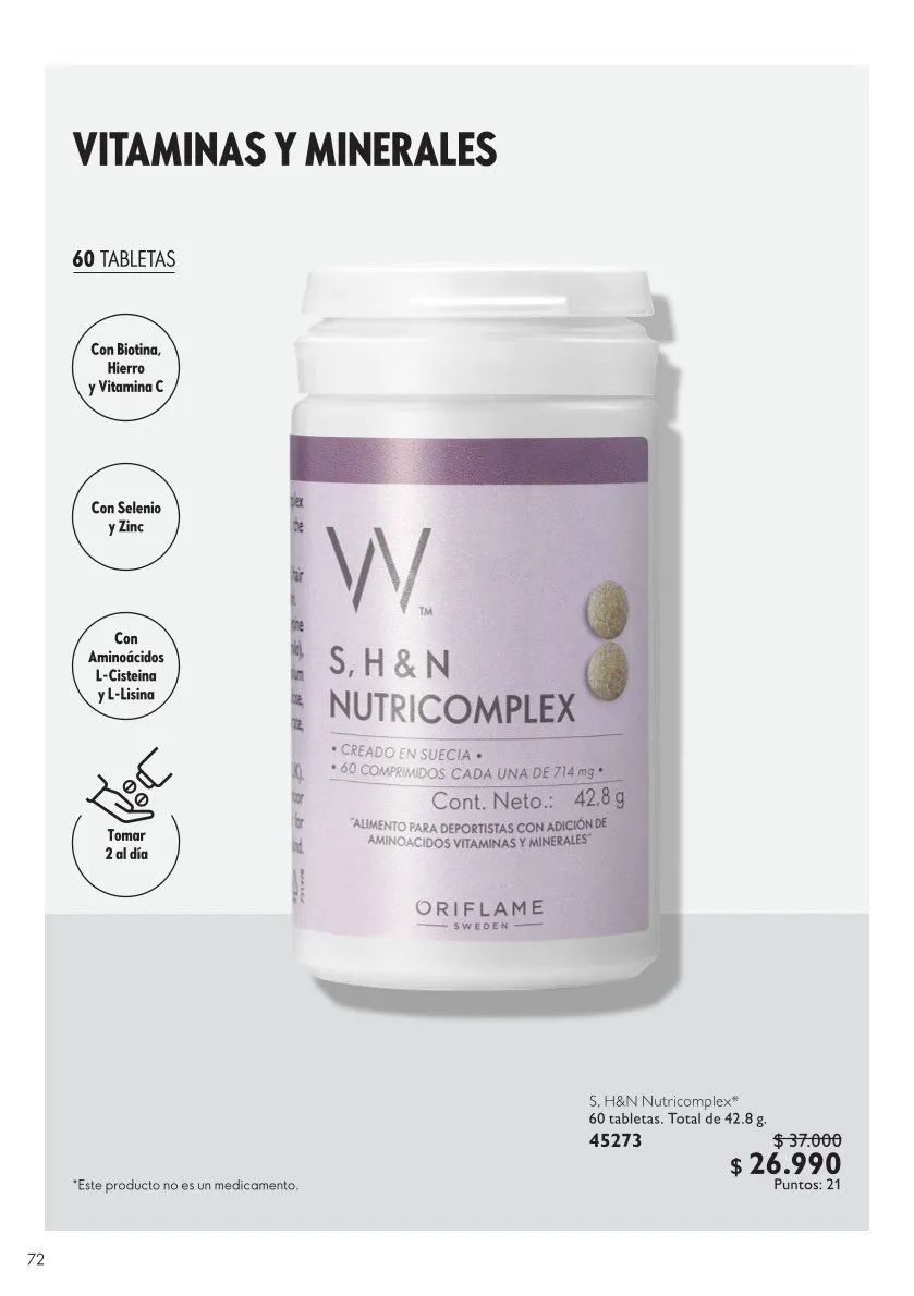 Catálogo de Oriflame Ofertas 11 de julio al 31 de julio 2026 - Página 72
