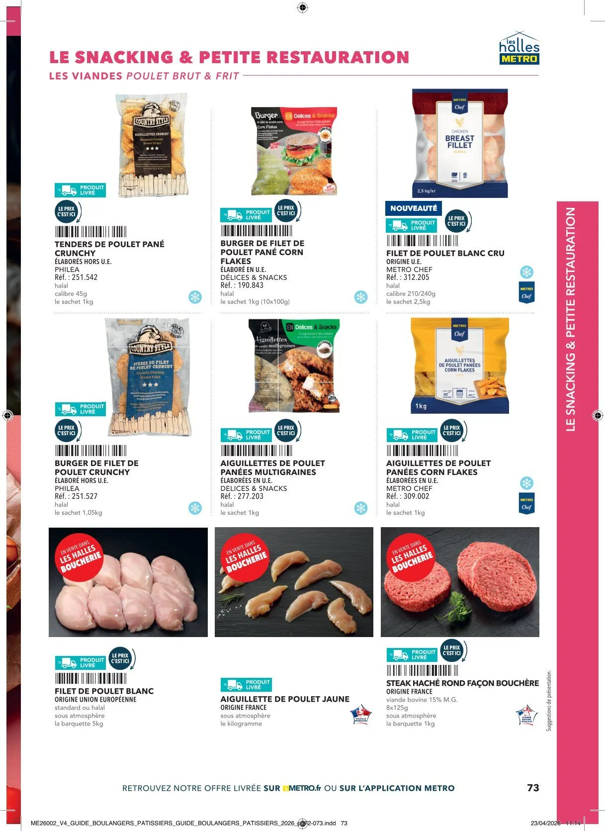 CATALOGUE du 29 avril au 31 mai 2026 - Catalogue page 73