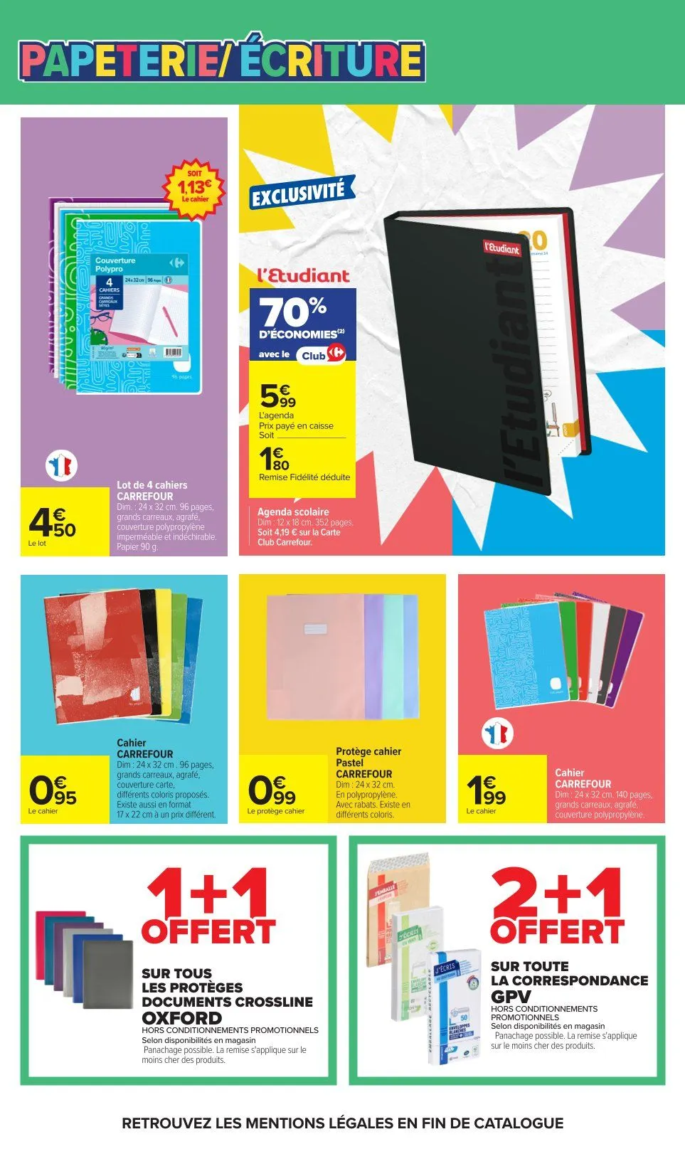  Catalogues Carrefour du 28 juillet au 10 août 2026 - Catalogue page 73