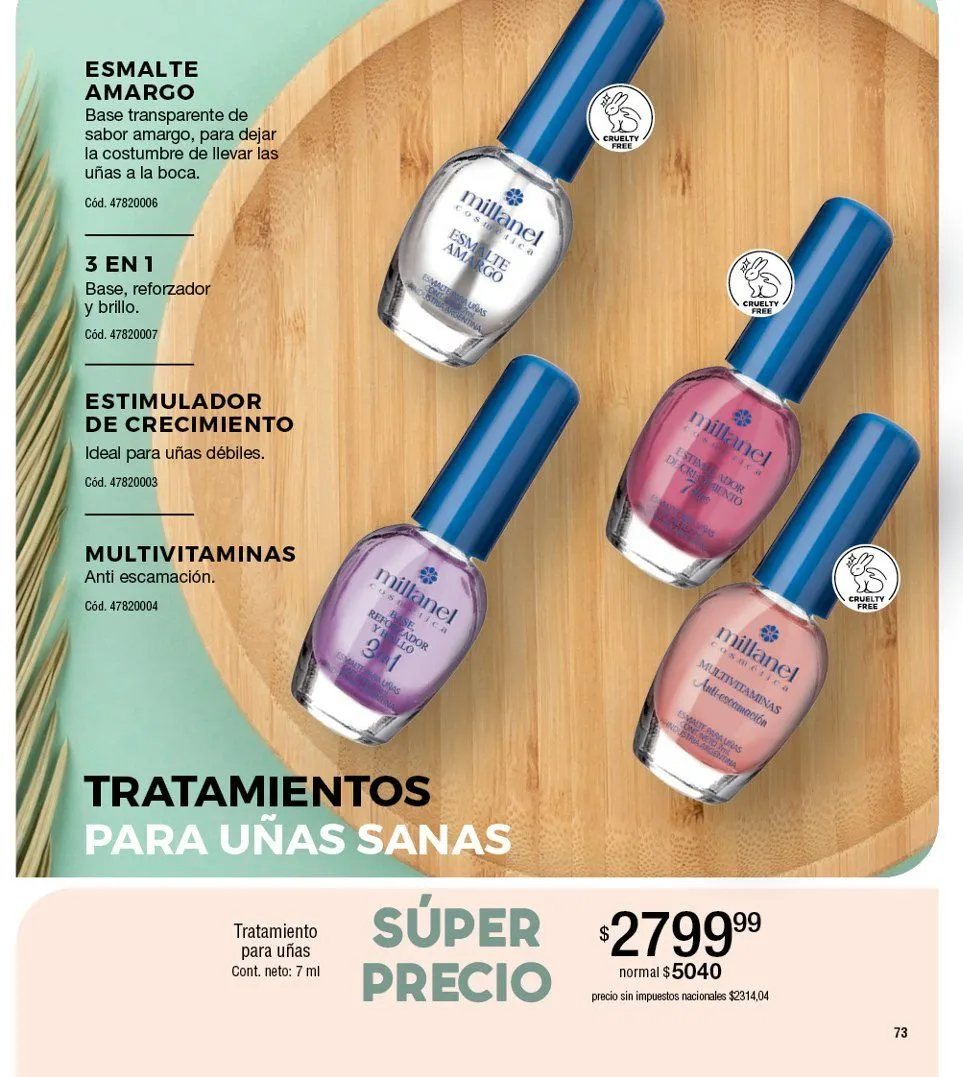 Ofertas de Catalogo Millanel 20 de octubre al 10 de noviembre 2025 - Página 73 del catálogo