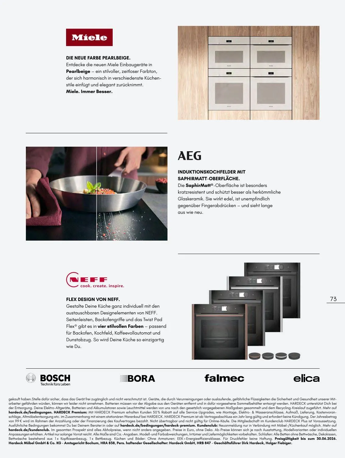 Hardeck Prospekte  von 30. Januar bis 28. Februar 2026 - Prospekt seite 73
