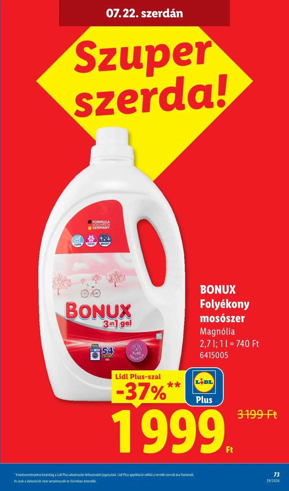 Katalógus Lidl  július 16.-tól július 22.-ig 2026. - Oldal 74