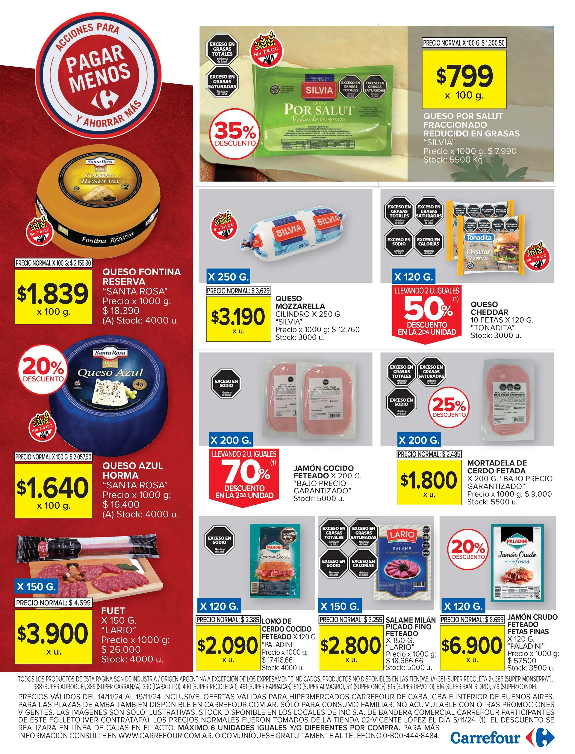 Ofertas de Carrefour Ofertas y Descuentos 14 de noviembre al 19 de noviembre 2024 - Página 14 del catálogo