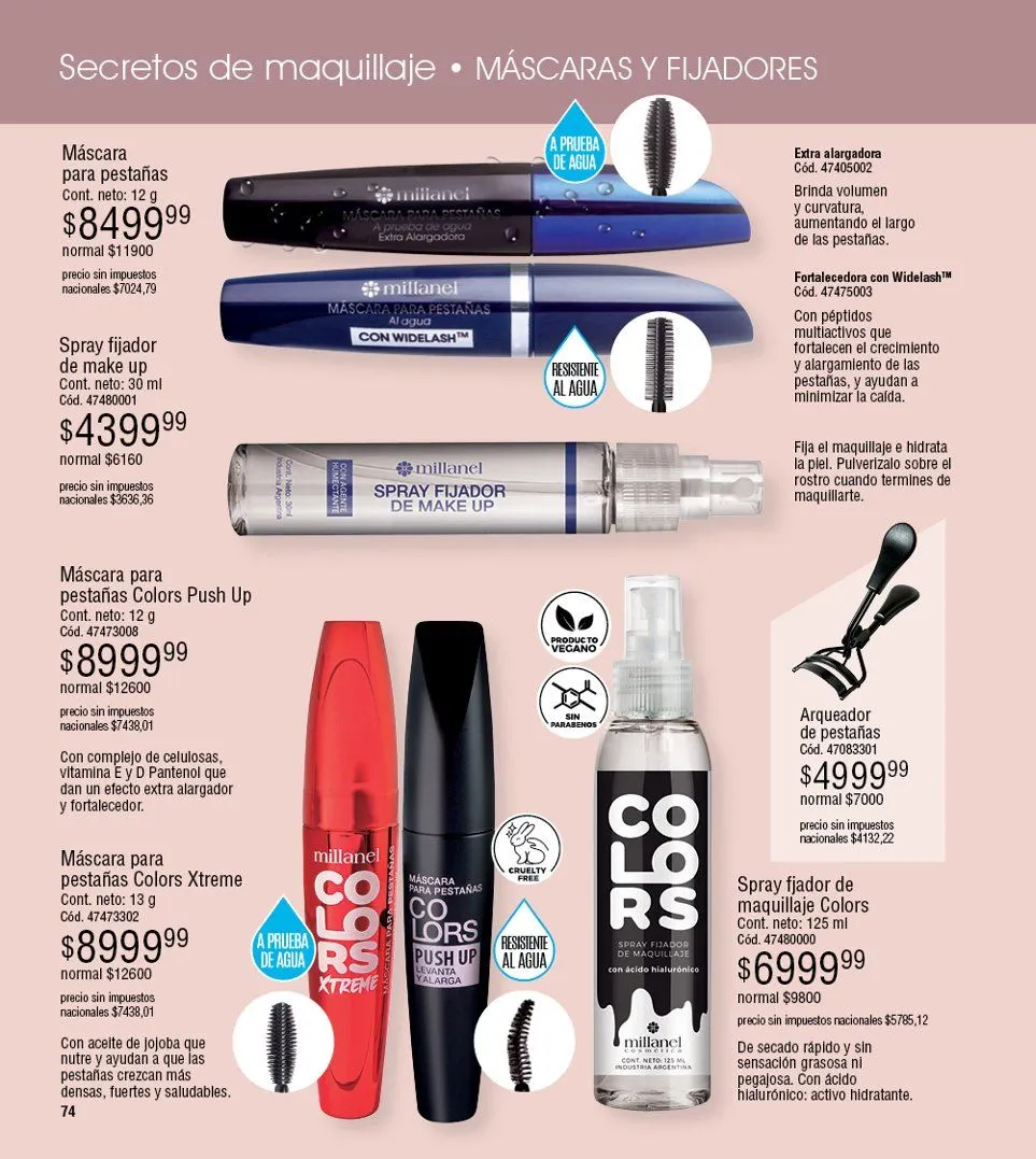 Ofertas de Ofertas Millanel  30 de marzo al 26 de abril 2026 - Página 74 del catálogo