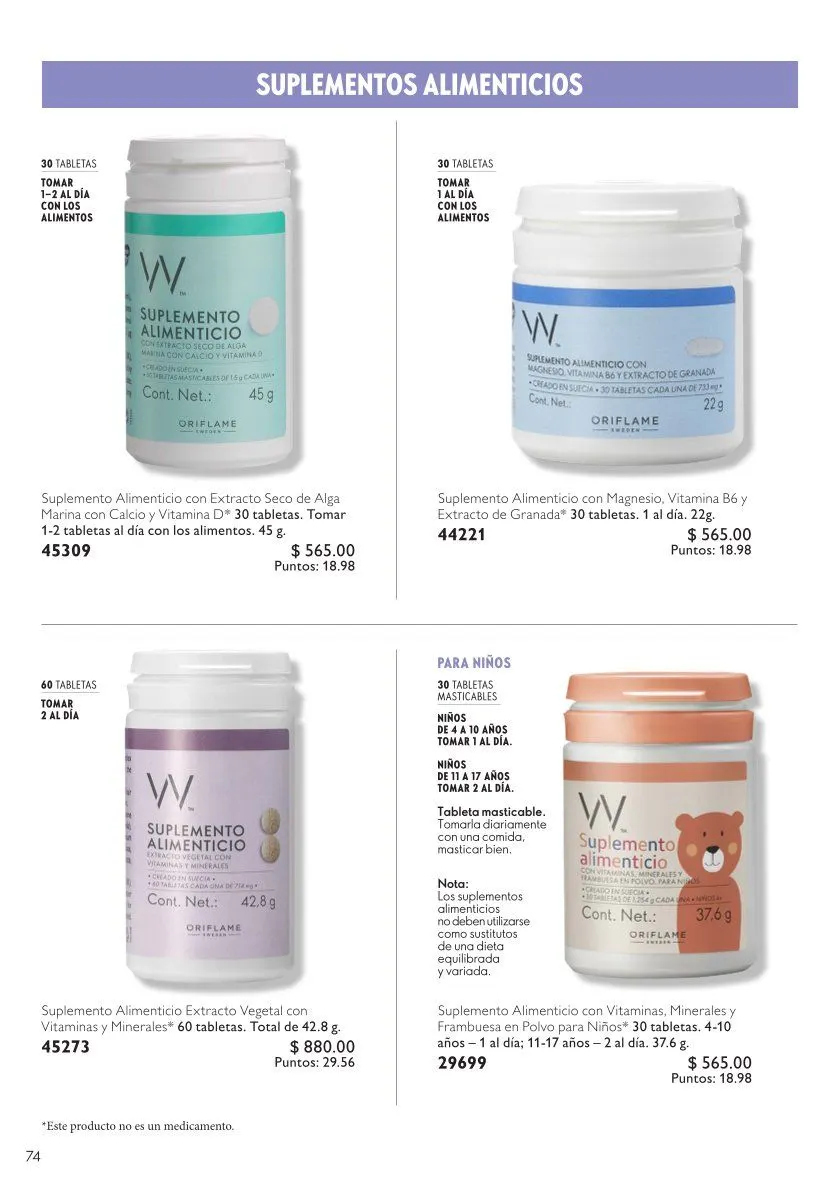 Catálogo de Oriflame Ofertas 11 de julio al 31 de julio 2026 - Pagina 74
