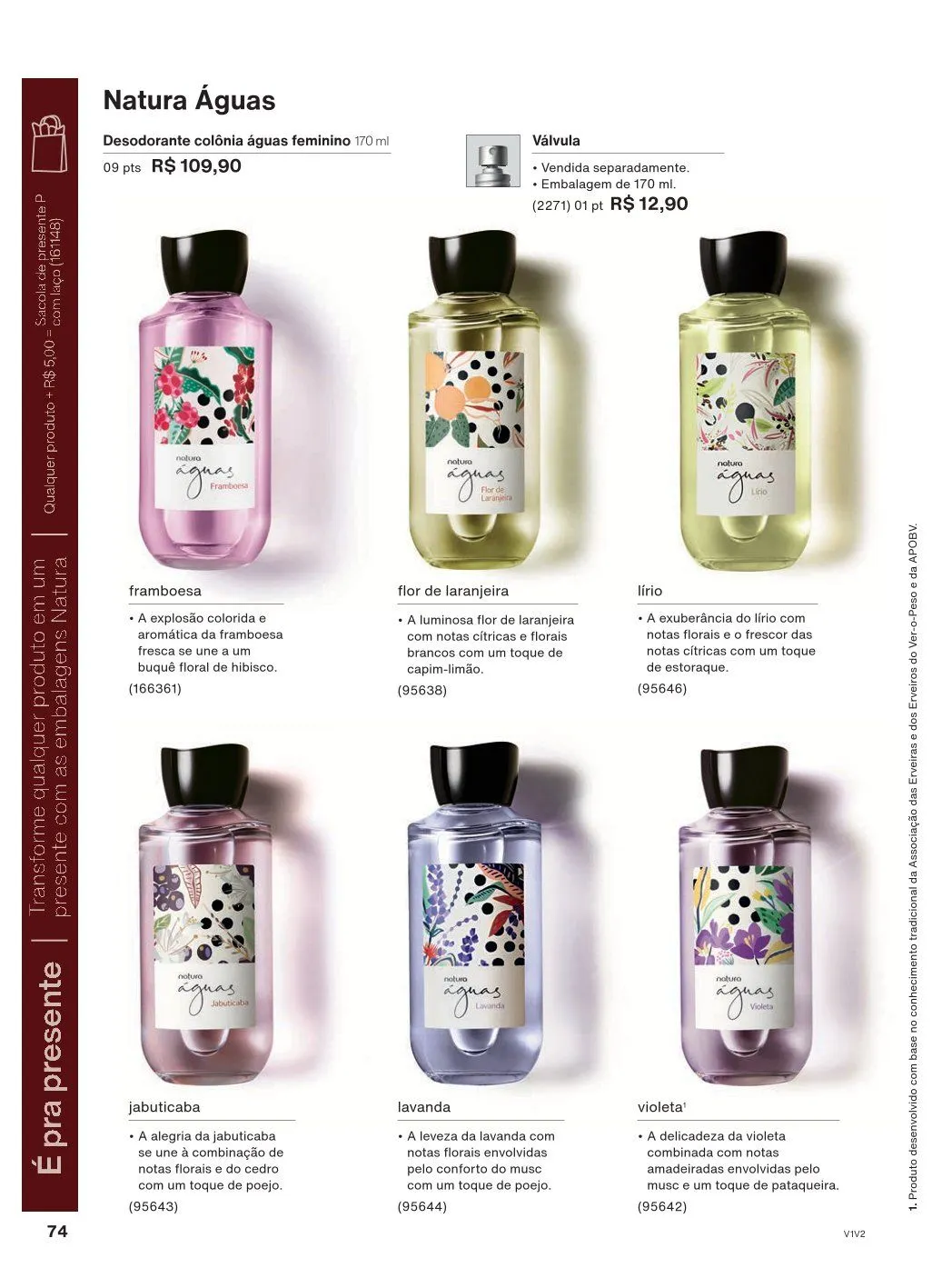 Encarte de Natura Ofertas 1 de outubro até 31 de outubro 2025 - Pagina 74