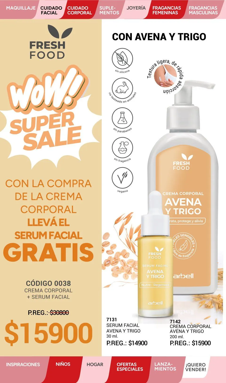 Ofertas de Arbell Ofertas 10 de julio al 3 de septiembre 2026 - Página 74 del catálogo