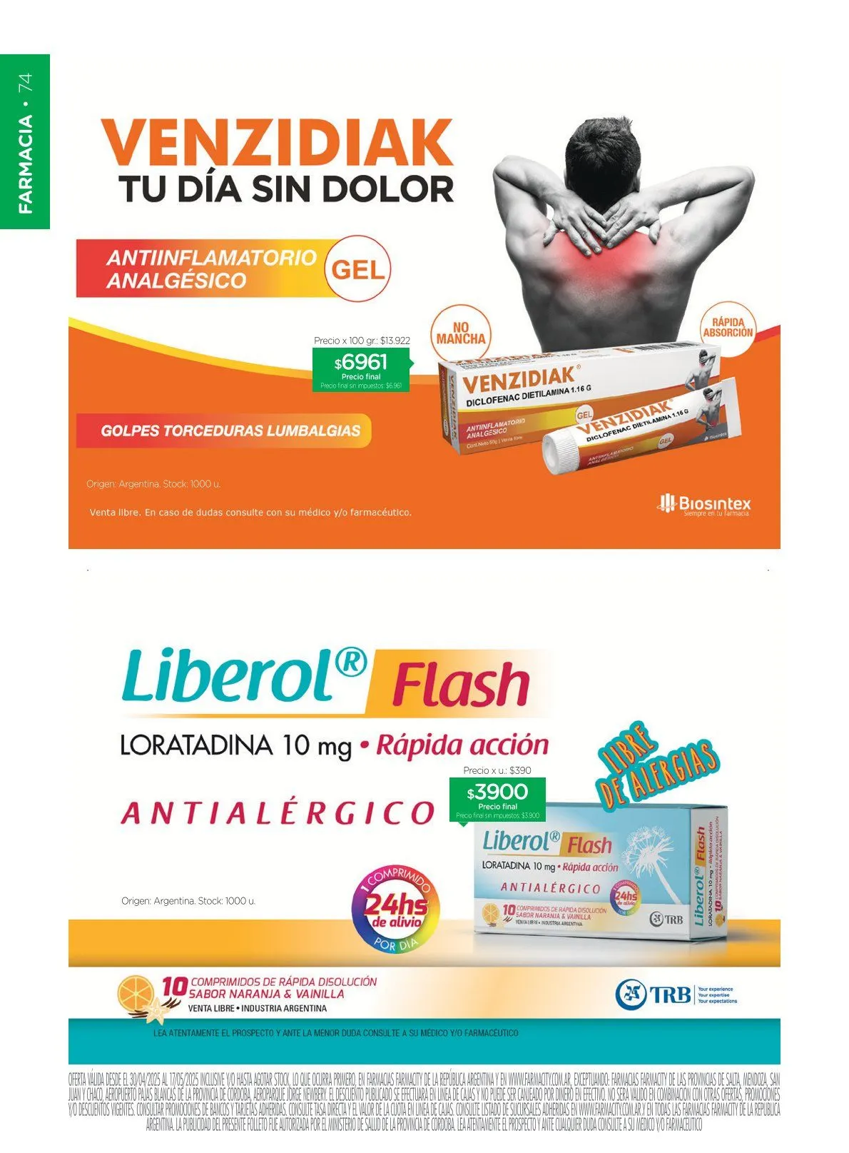 Ofertas de Farmacity Ofertas 6 de mayo al 17 de mayo 2025 - Página 74 del catálogo