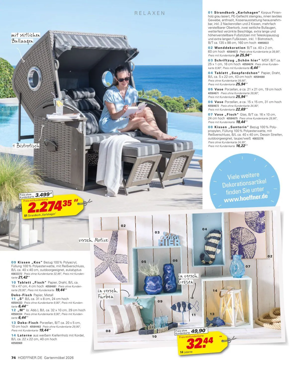 Höffner Angebote von 24. April bis 2. Mai 2026 - Prospekt seite 74