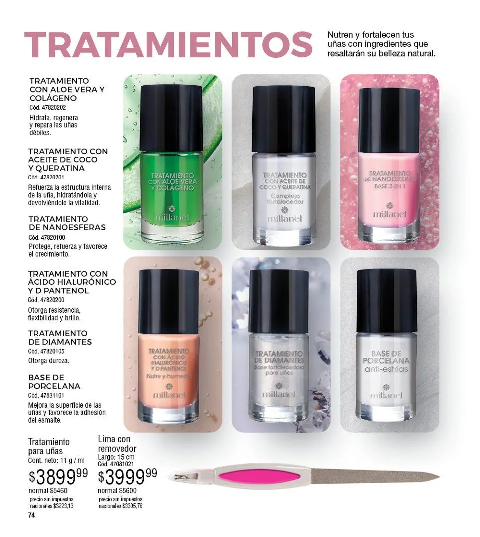 Ofertas de Catalogo Millanel 20 de octubre al 10 de noviembre 2025 - Página 74 del catálogo