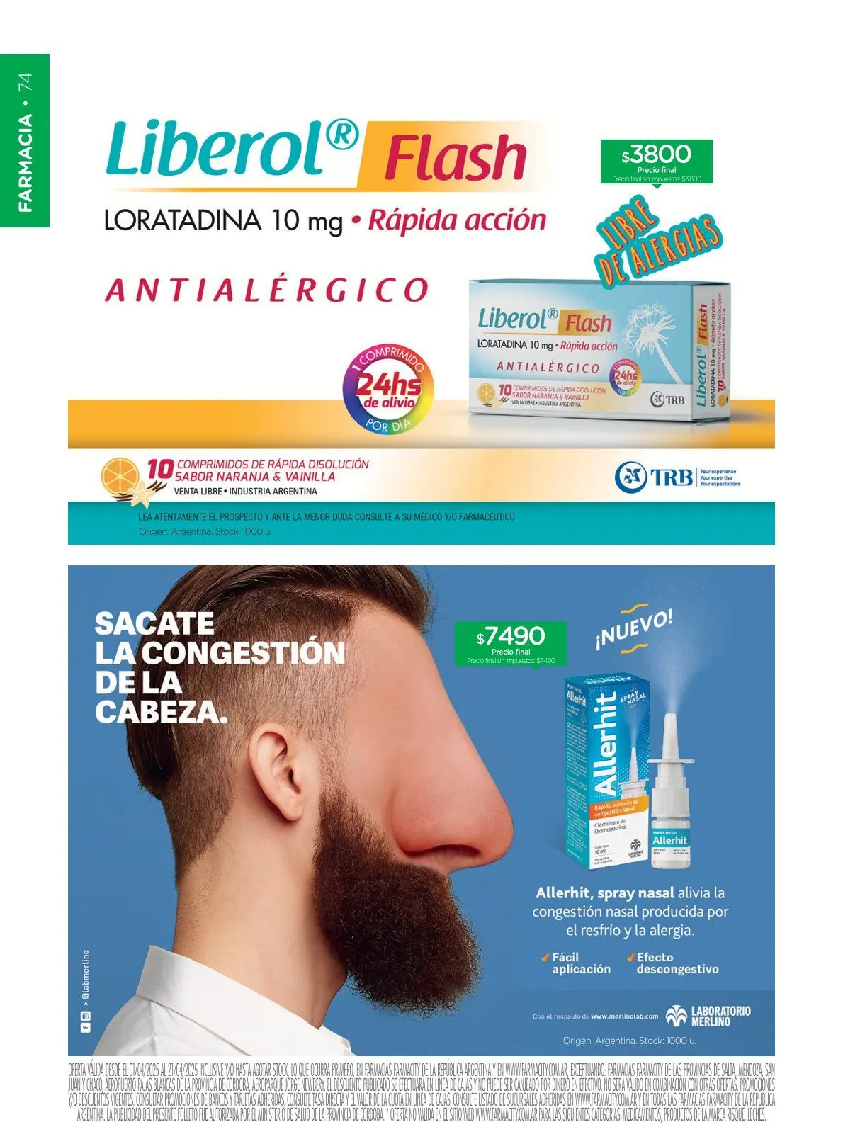 Ofertas de Farmacity Ofertas 7 de abril al 21 de abril 2025 - Página 66 del catálogo