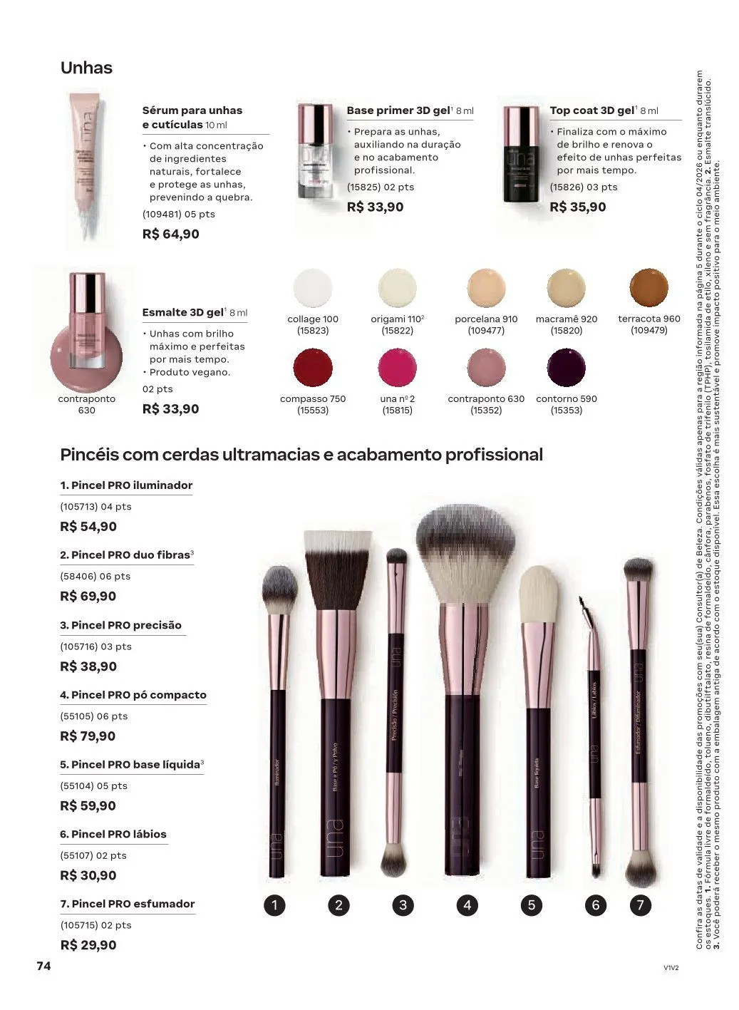 Encarte de NATURA 1 de abril até 30 de abril 2026 - Pagina 74