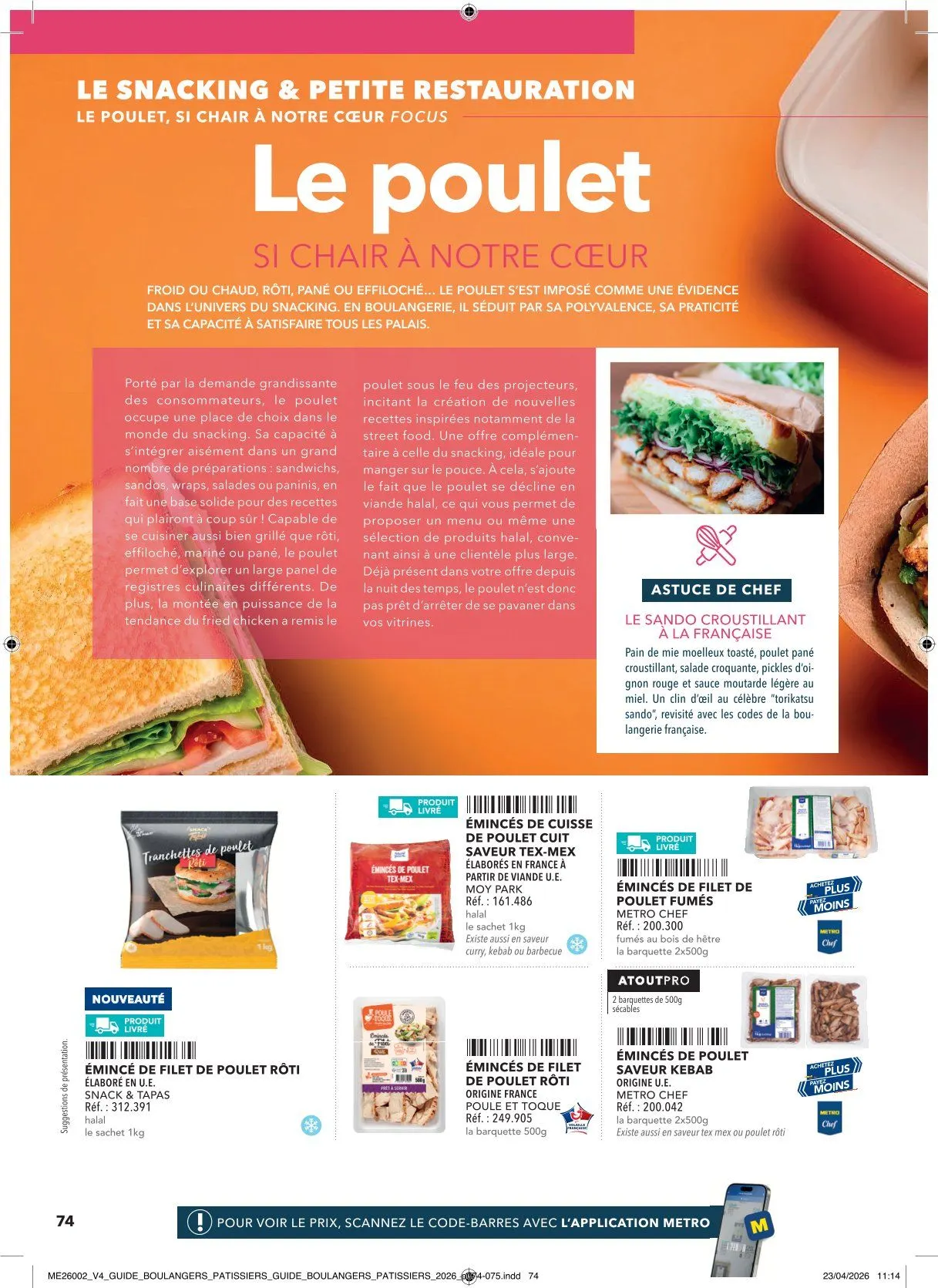 CATALOGUE du 29 avril au 31 mai 2026 - Catalogue page 74