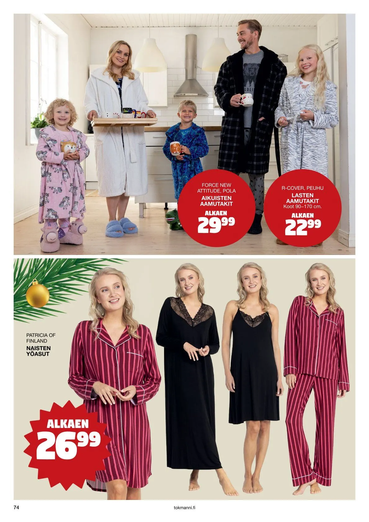  Tokmanni Tarjoukset voimassa alkaen 28. marraskuuta - 24. joulukuuta 2025 - Tarjouslehti sivu 74
