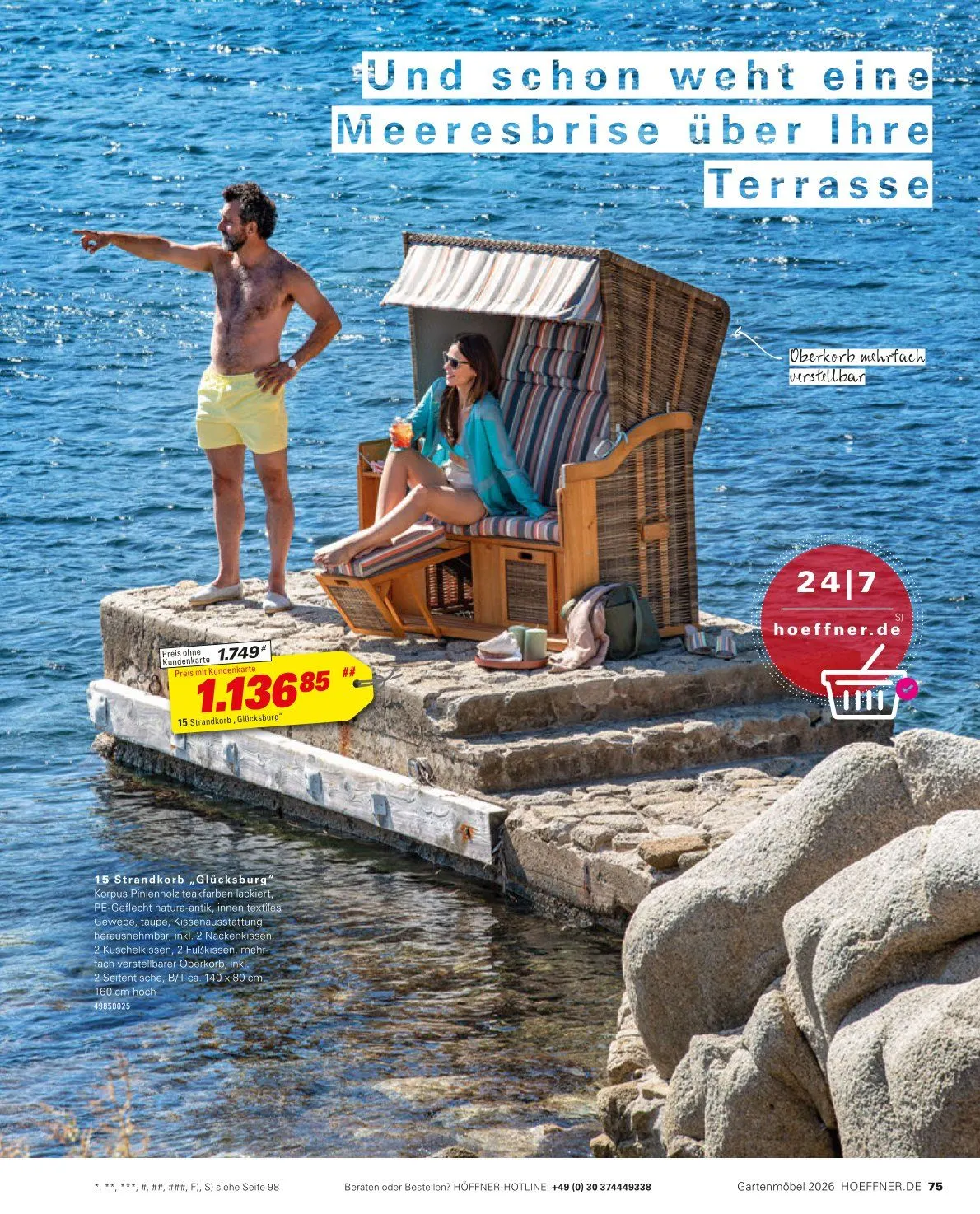 Höffner Angebote von 20. April bis 25. April 2026 - Prospekt seite 75