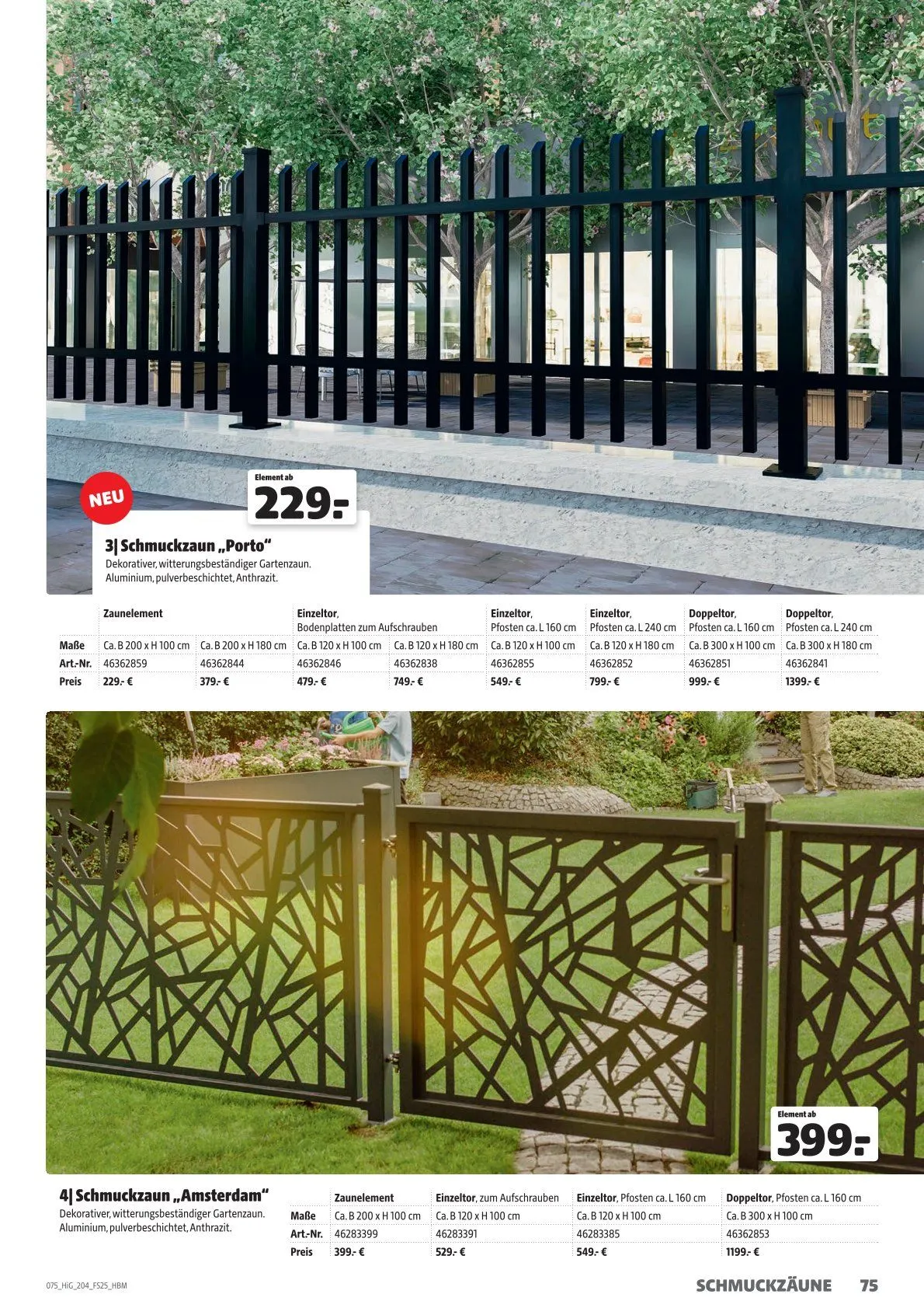 Hagebau Prospekt von 21. Mai bis 31. Dezember 2025 - Prospekt seite 75