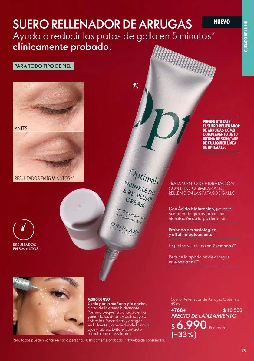 Catálogo de Oriflame Ofertas 18 de abril al 8 de mayo 2026 - Página 75