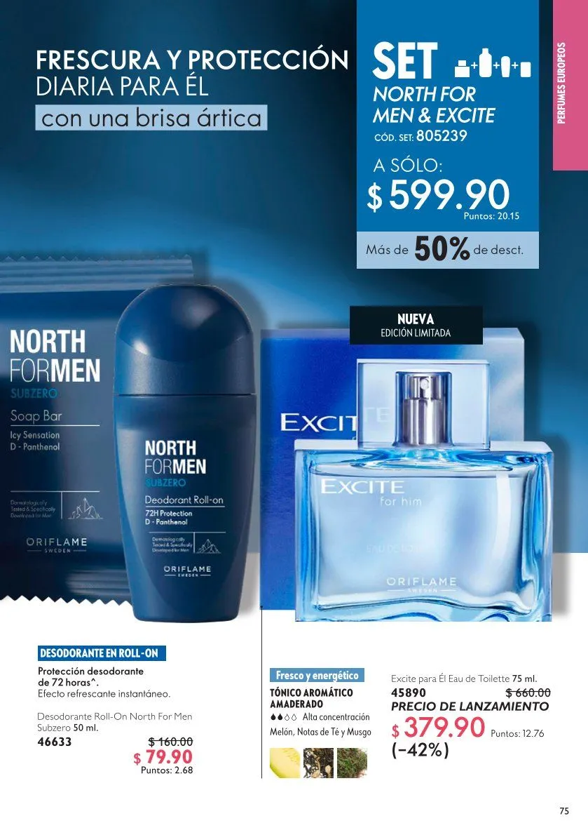 Catálogo de  Oriflame Ofertas 20 de junio al 10 de julio 2026 - Pagina 75